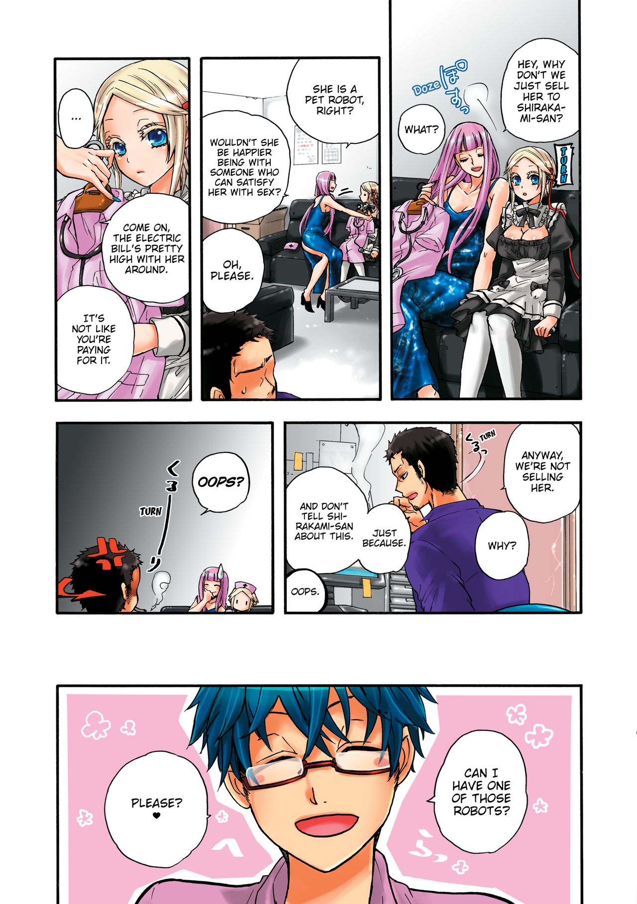 Aigan Robot Lilly - Pet Robot Lilly Vol. 2 - Page 58