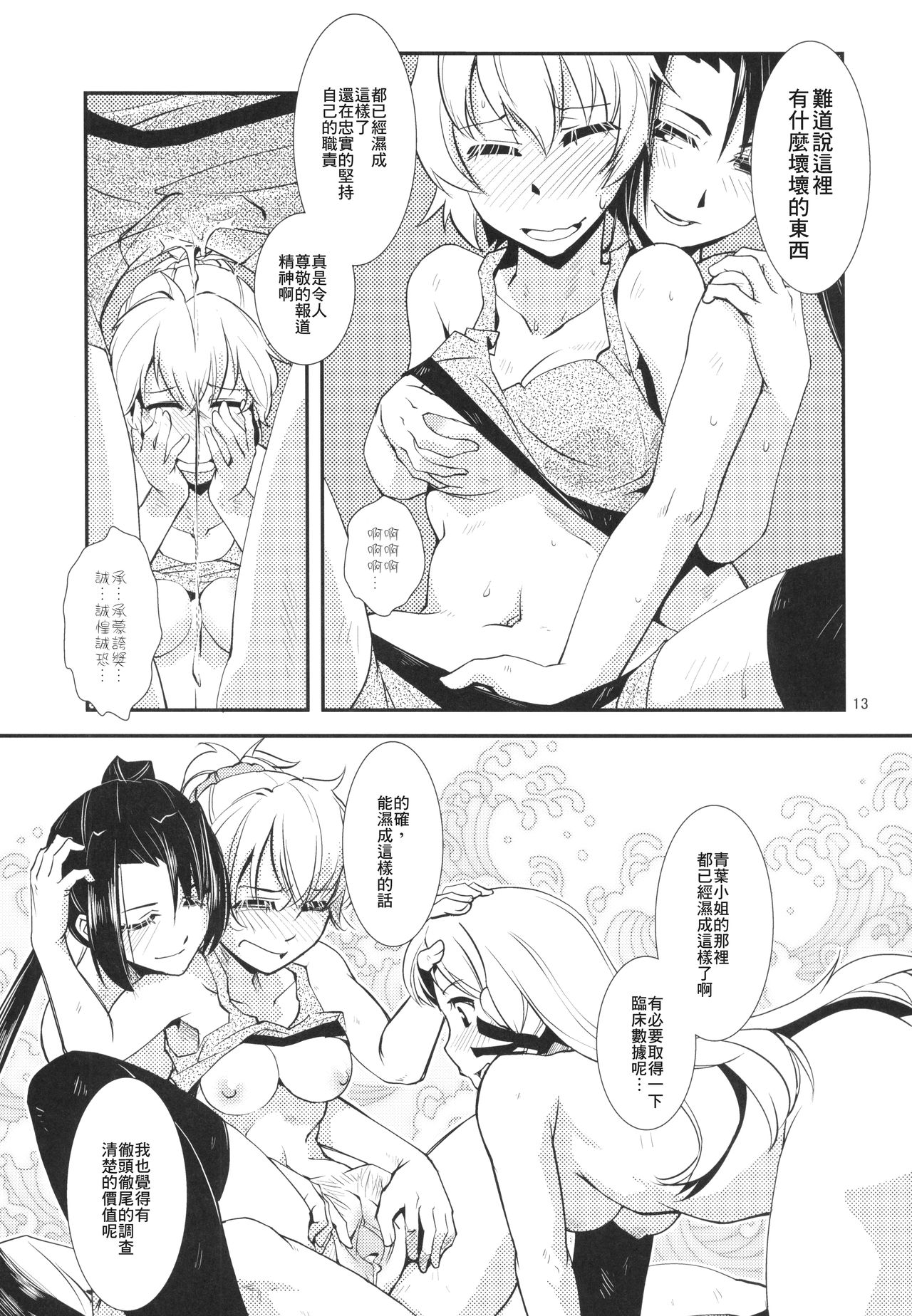 Aoba no Dokkiri Maruhi Houkoku |  青葉的偷拍秘密報告 - Page 16