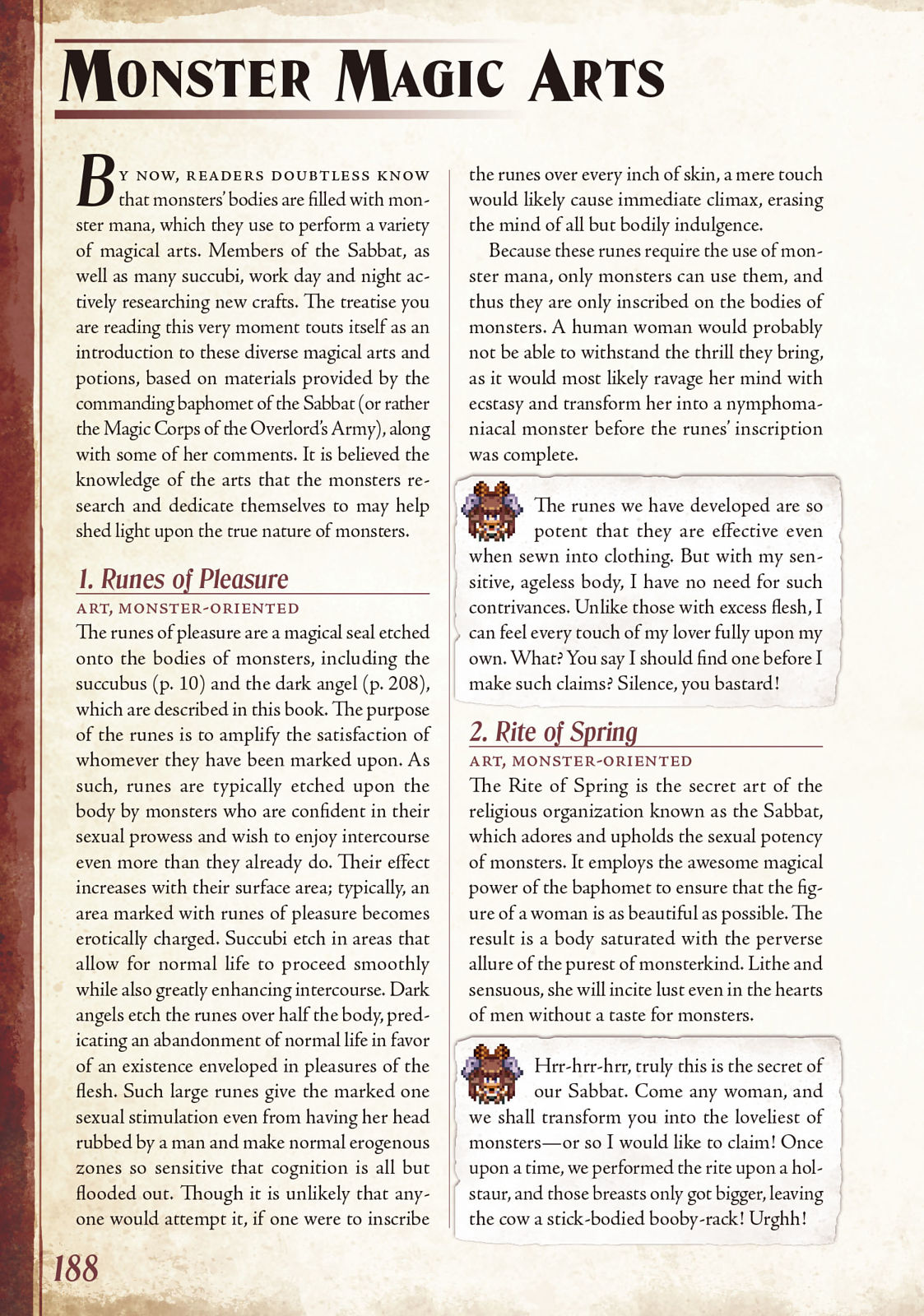 Monster Girl Encyclopedia Vol. 1 - Page 189