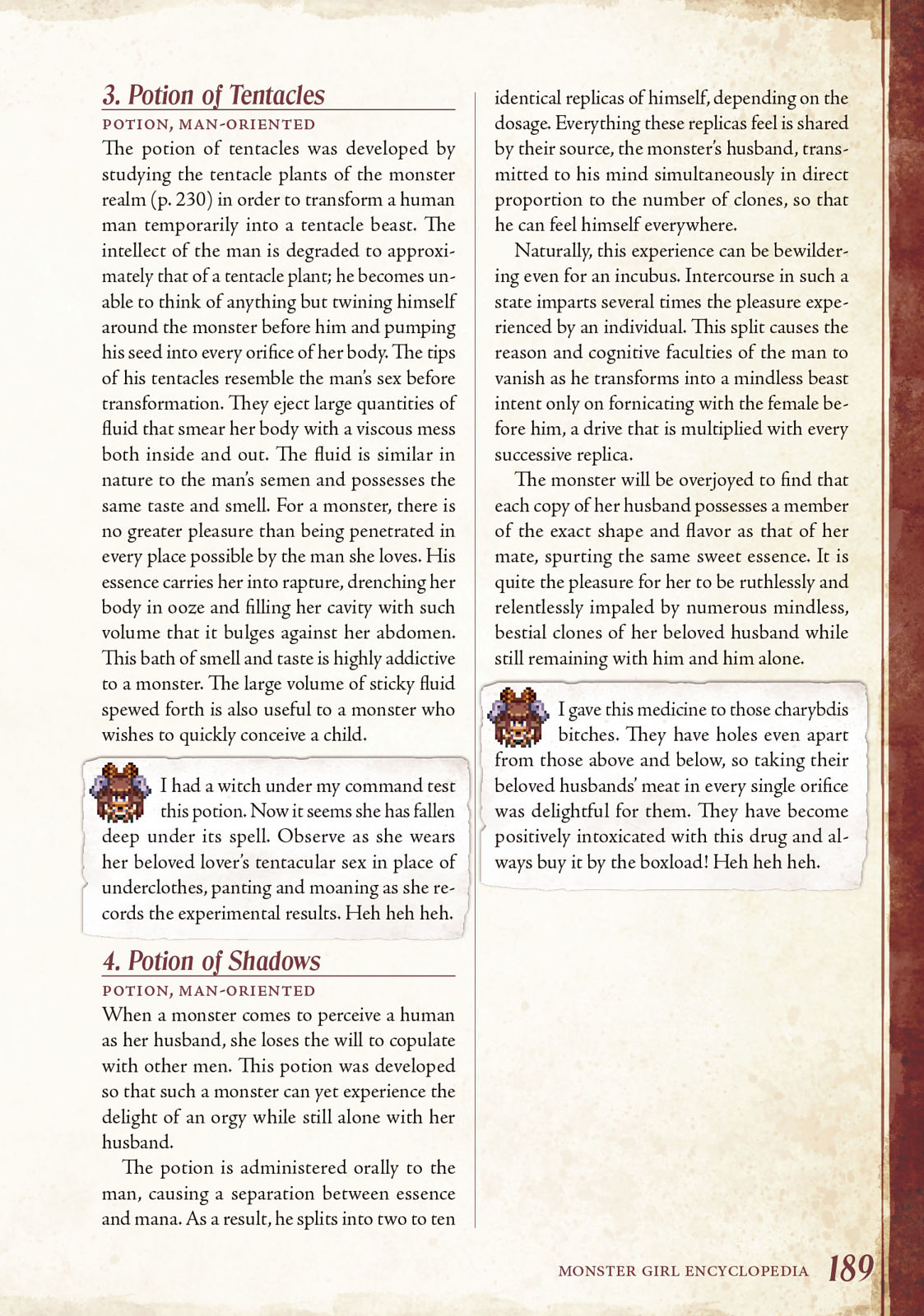 Monster Girl Encyclopedia Vol. 1 - Page 190