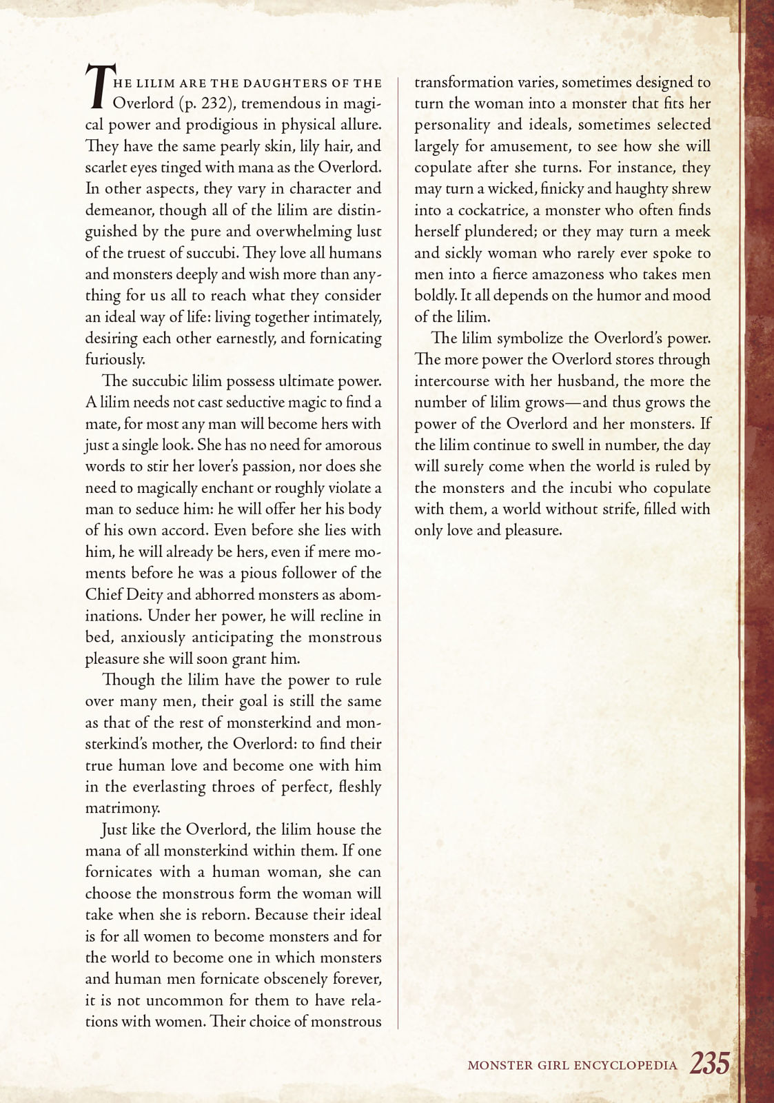 Monster Girl Encyclopedia Vol. 1 - Page 236