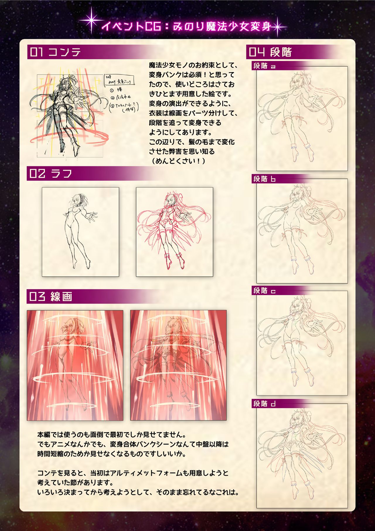 【魔法少女消耗戦線DEADΩAEGIS】デジタルラフ原画集 - Page 24
