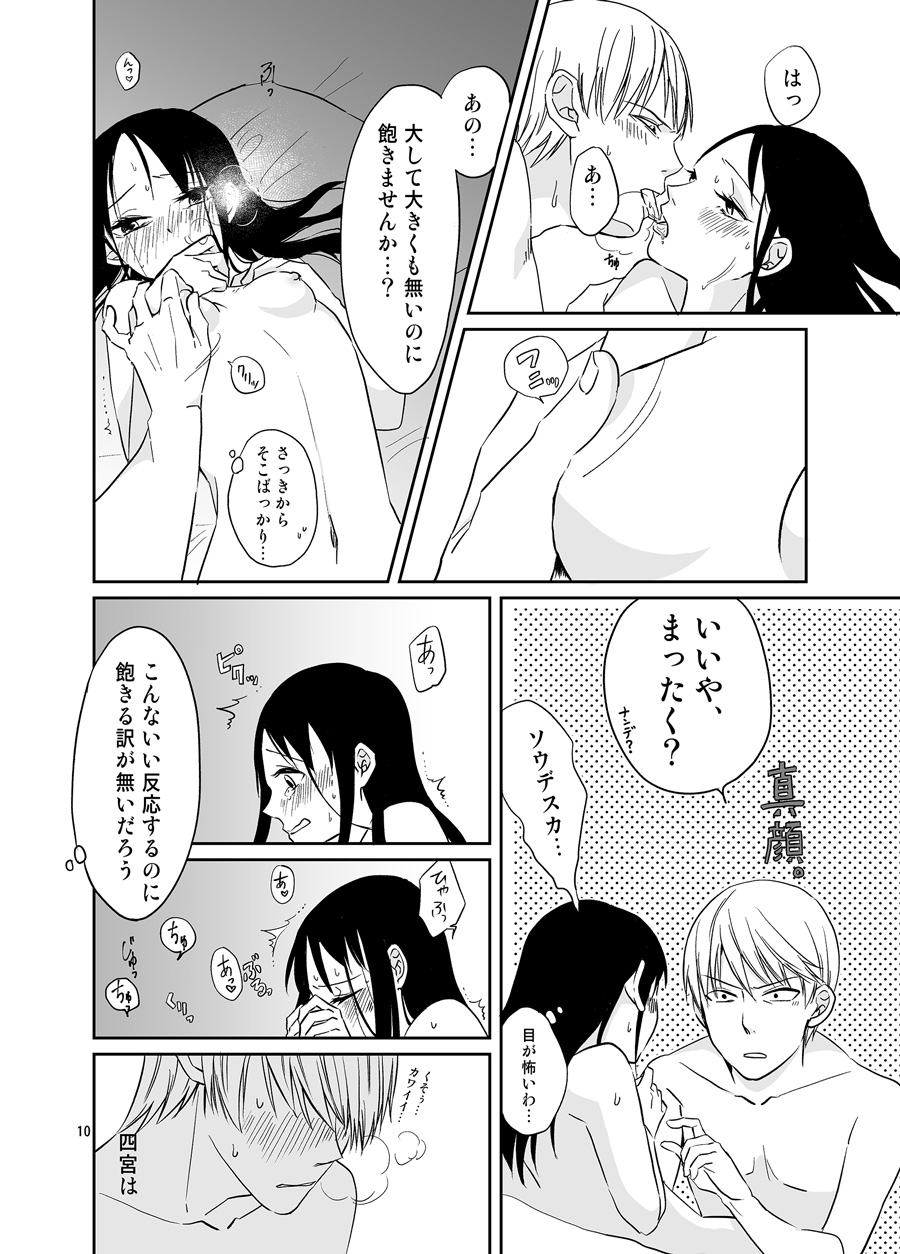 Shirogane Miyuki wa Ikasetai - Page 11