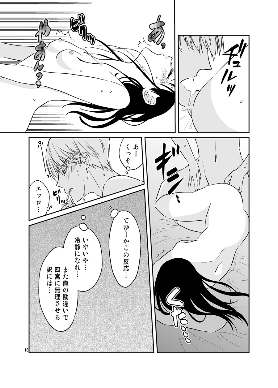 Shirogane Miyuki wa Ikasetai - Page 17