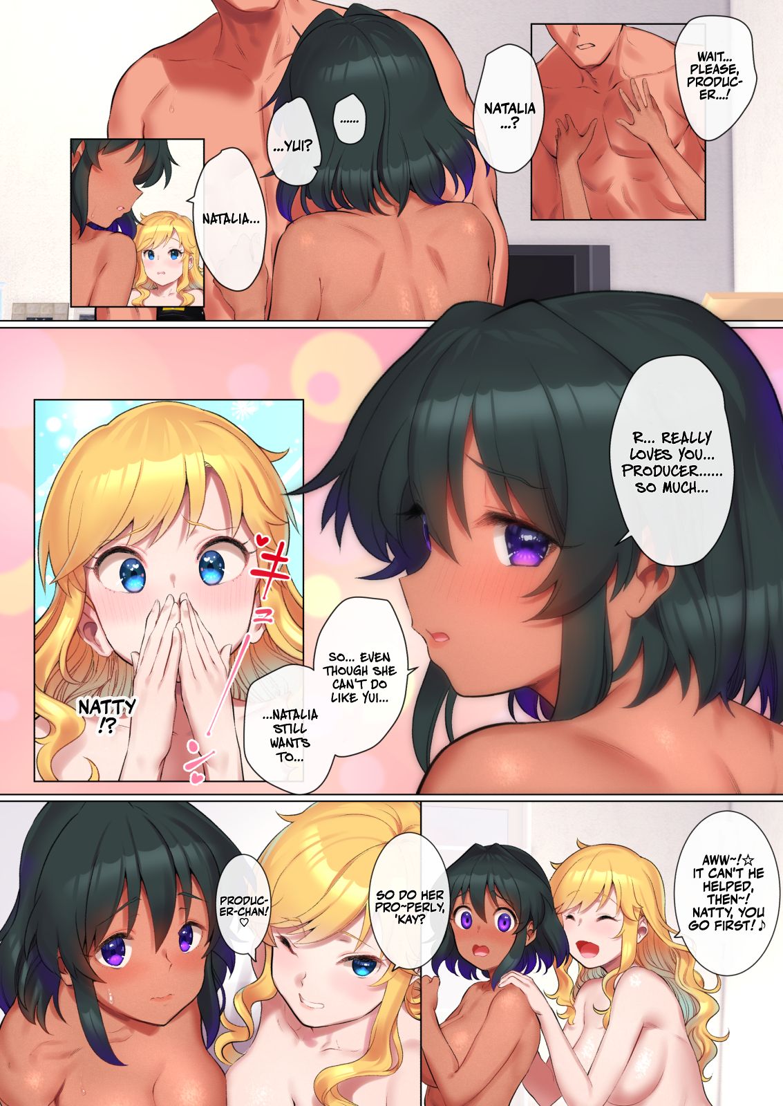 Yui Nata to 3P hon | Yui Nata Three-way Book - Page 12