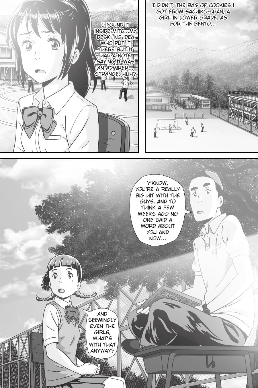Kimi No Na Wa (Your Name) Thoughts and Dreams - Page 308