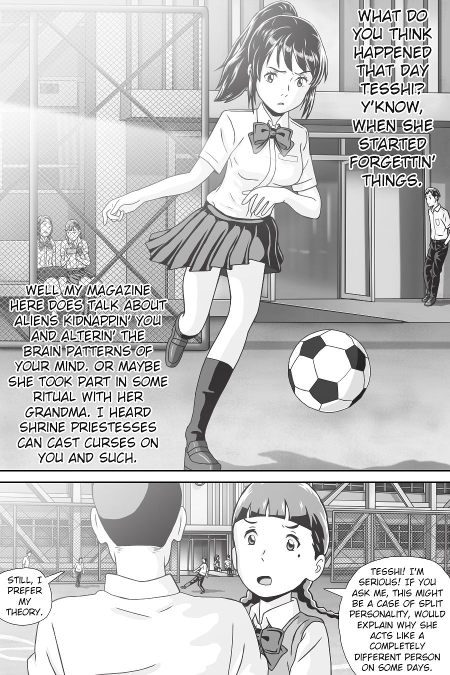 Kimi No Na Wa (Your Name) Thoughts and Dreams - Page 310
