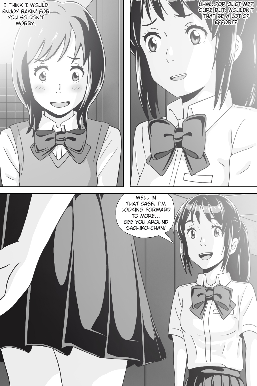 Kimi No Na Wa (Your Name) Thoughts and Dreams - Page 315