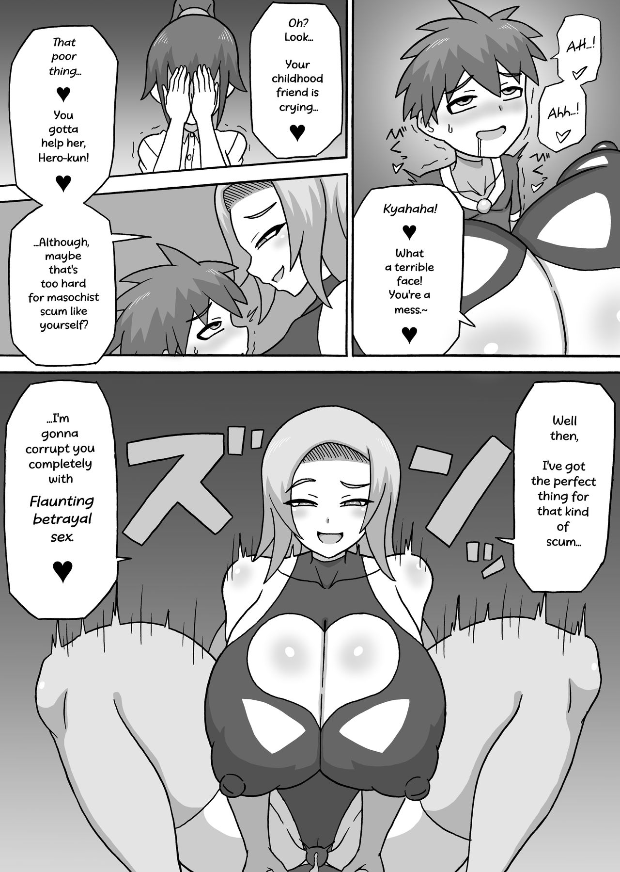 Dosukebe Kaijin ~ Gyaku Netorare-hen~ | Lewd Fiend ~ Reverse NTR Edition~ - Page 27
