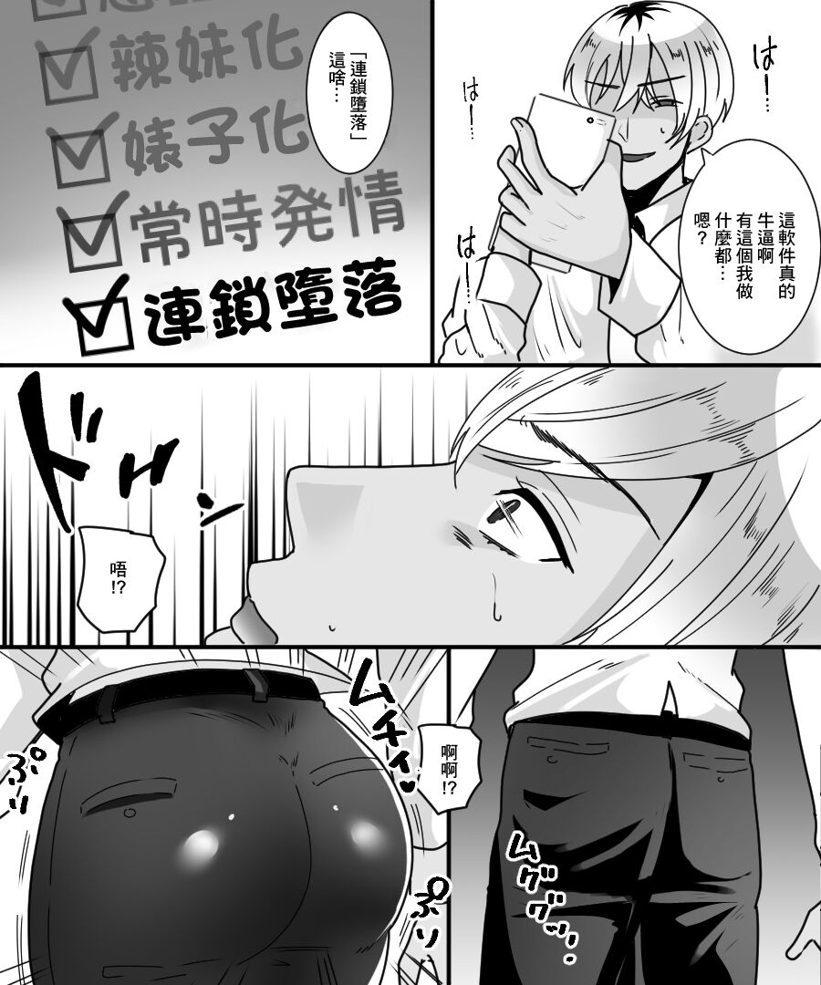 TS Kaihen Appli de Risou no Bitch Gal ni! | 用性別轉換軟件成為理想中的婊子辣妹! - Page 24