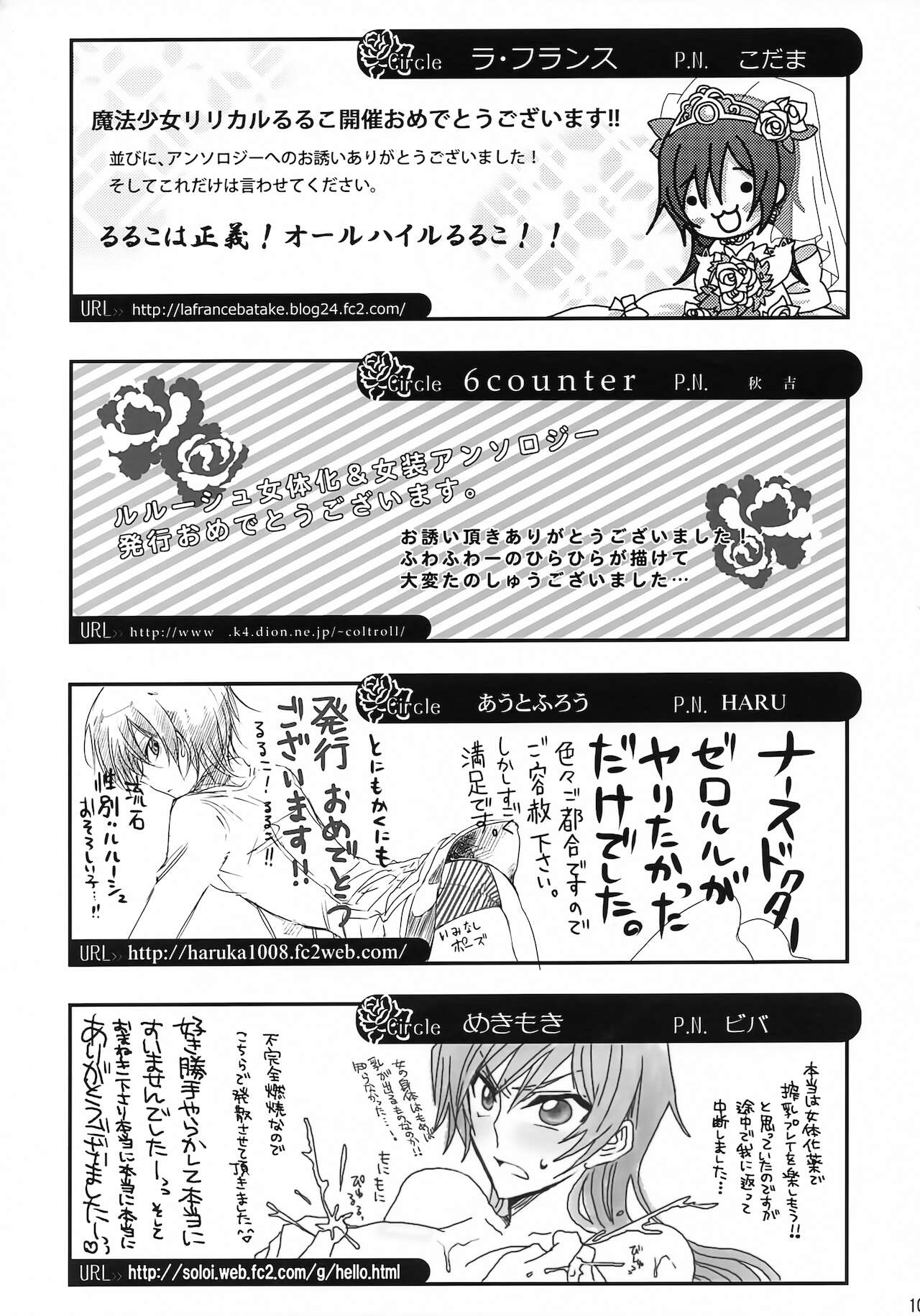 Lelouch Nyotaika & Josou Anthology - Page 100