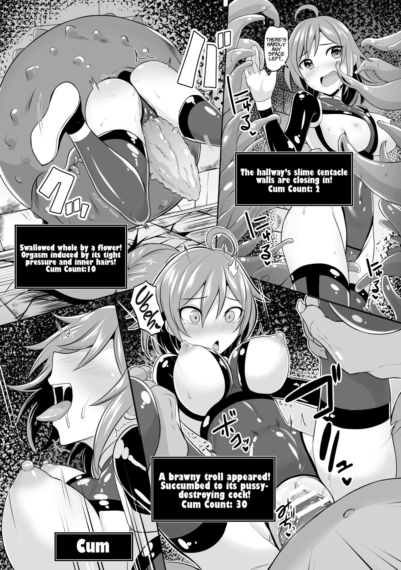 2D Comic Magazine Mesu Ochi! TS Ero Trap Dungeon Vol. 2 - Page 12