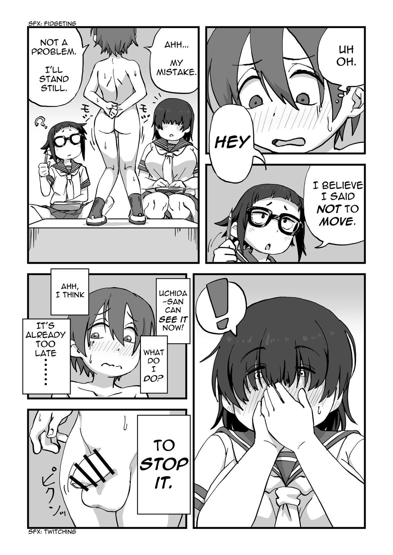 Boku wa Manken Senzoku Nude Model - Page 9