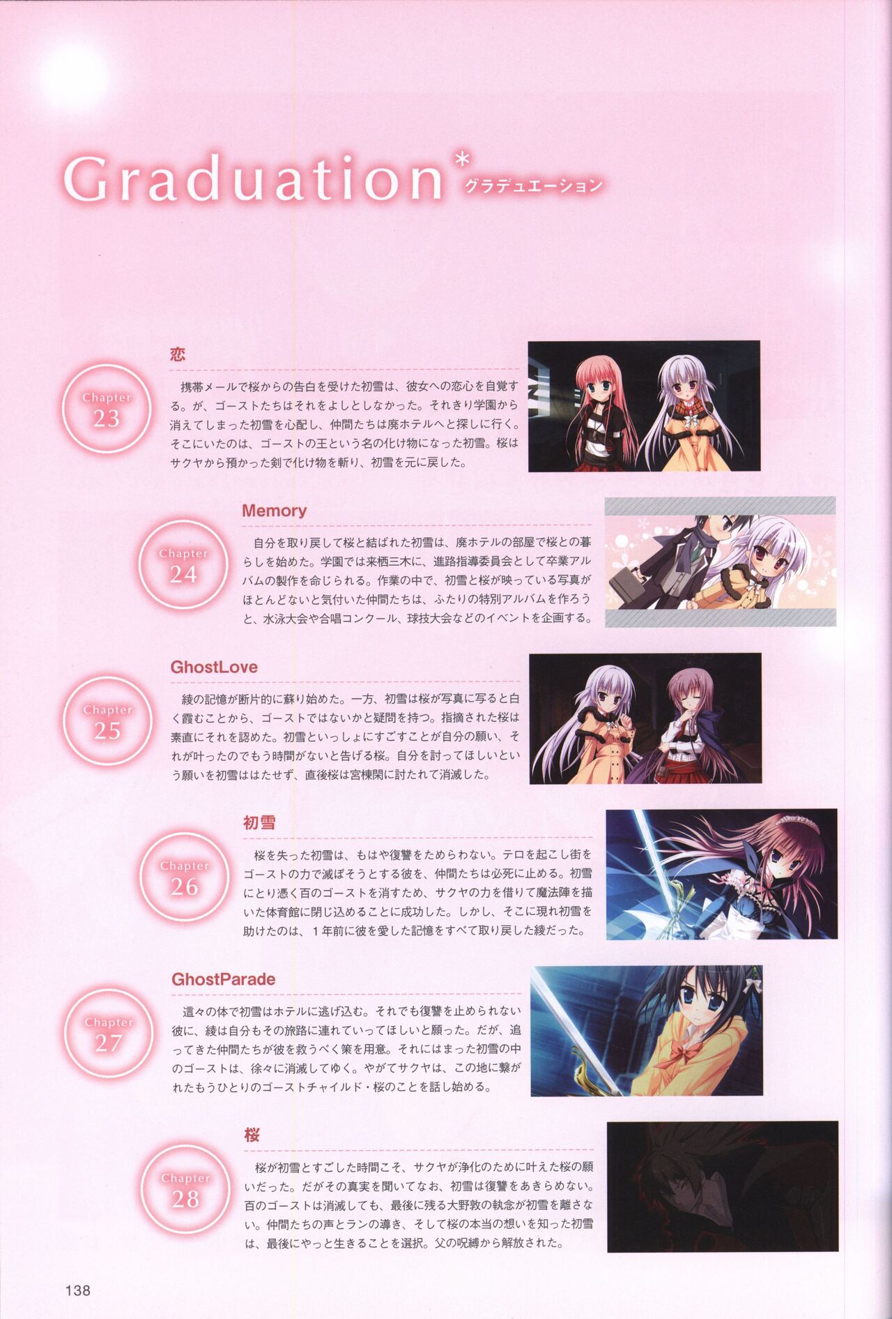 Hatsuyuki Sakura Visual Fanbook - Page 142