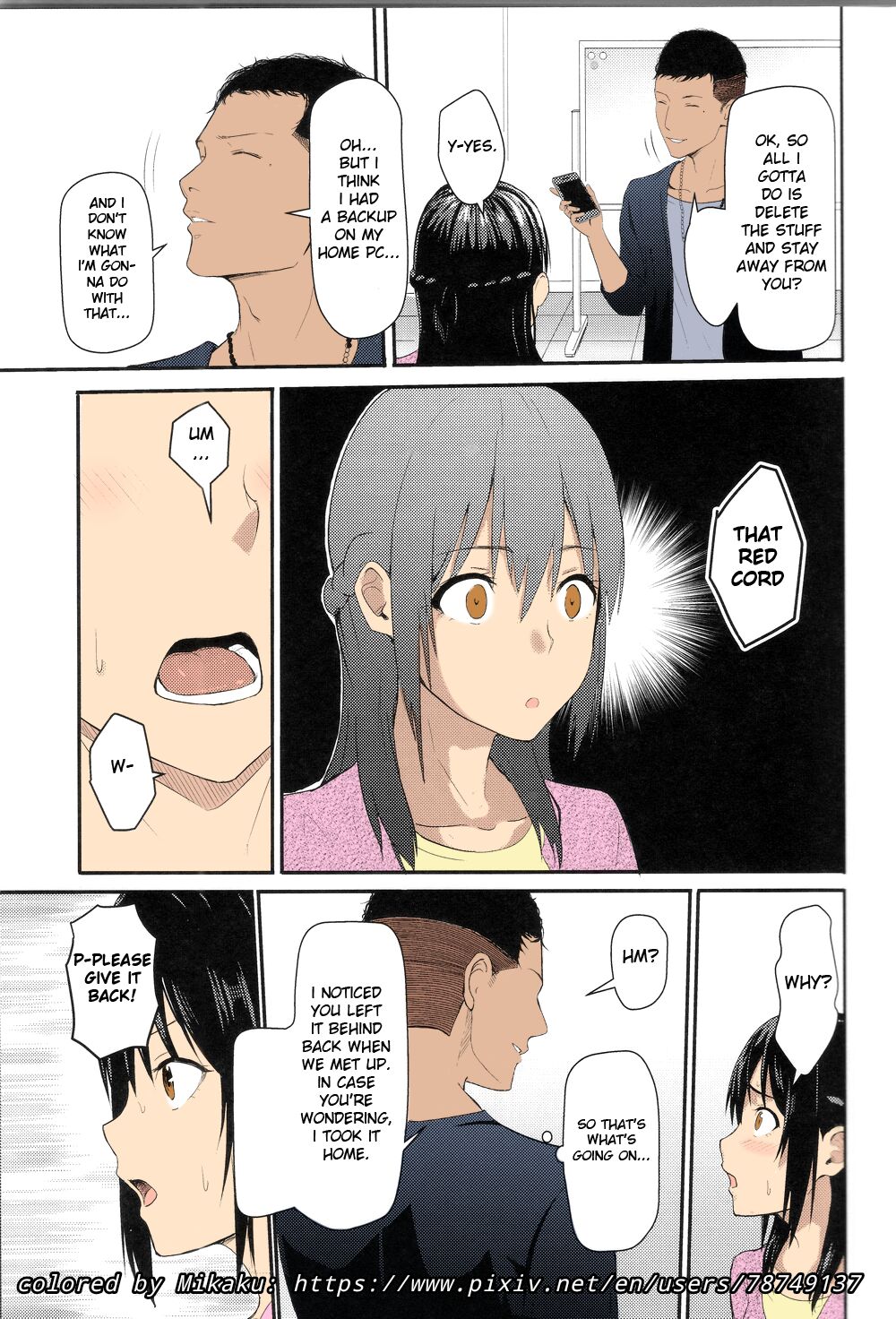 Mitsuha ~Netorare ~ Colored Version by Mikaku - Page 38