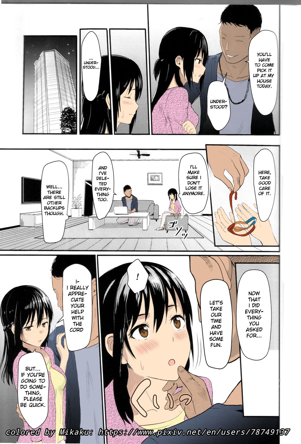 Mitsuha ~Netorare ~ Colored Version by Mikaku - Page 40