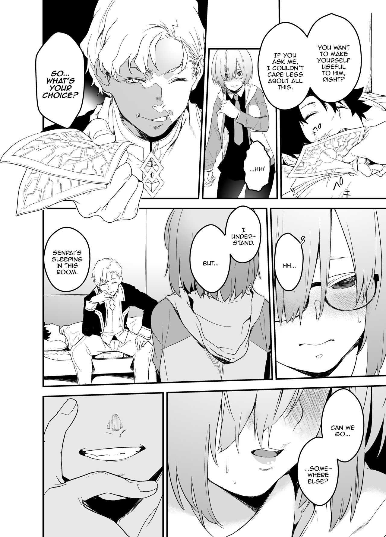 Maintenance de Senpai ga Neteiru Aida ni | While Senpai Is Asleep During Maintenance - Page 12