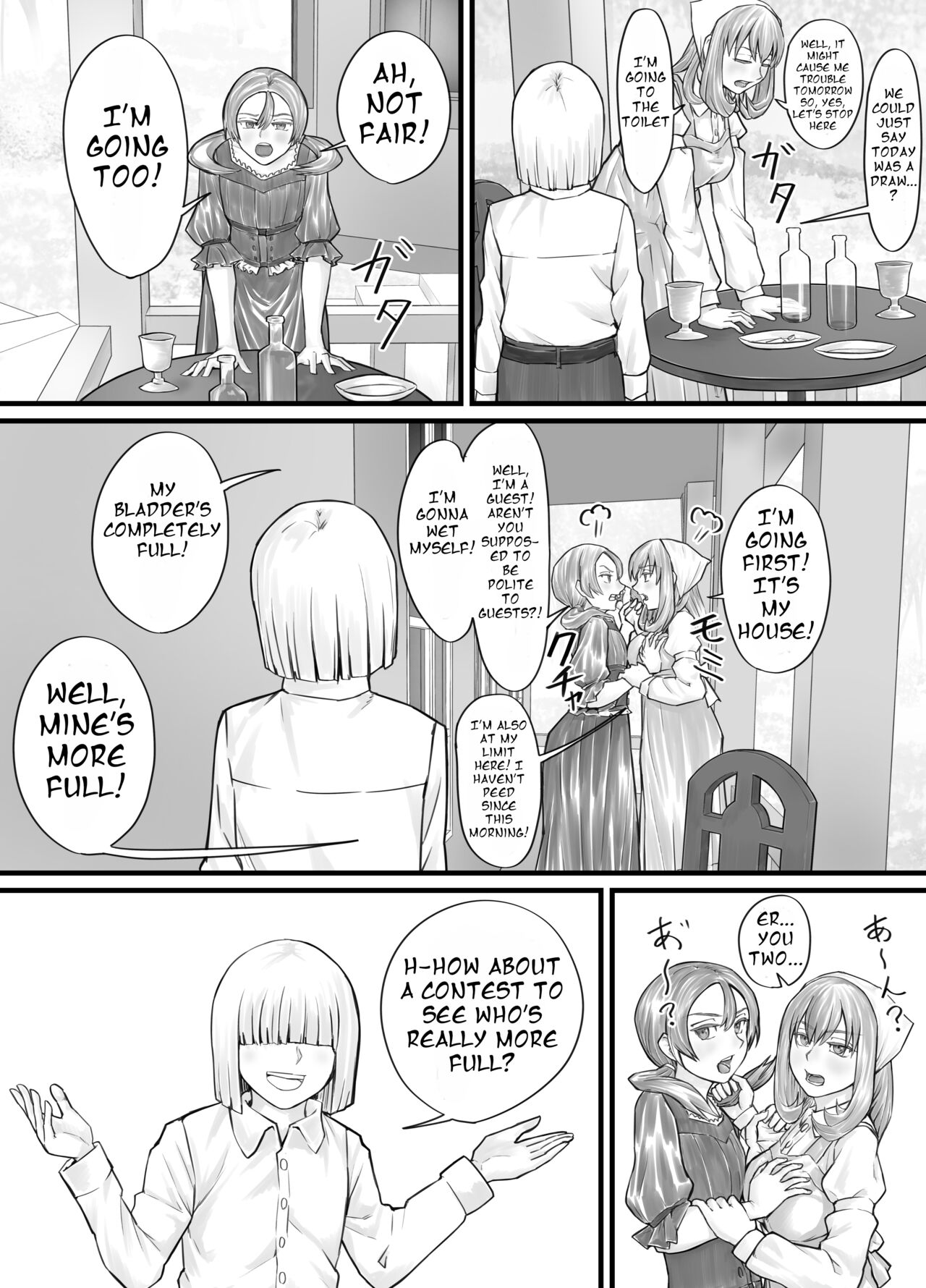 お姉さんにおしっこを見せてもらえる漫画 ch.1-5 (English Version） - Page 48