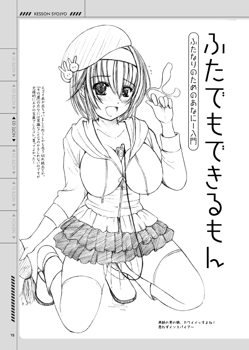Kesson Shoujo no Mousou Note Soushuuhen - Page 35