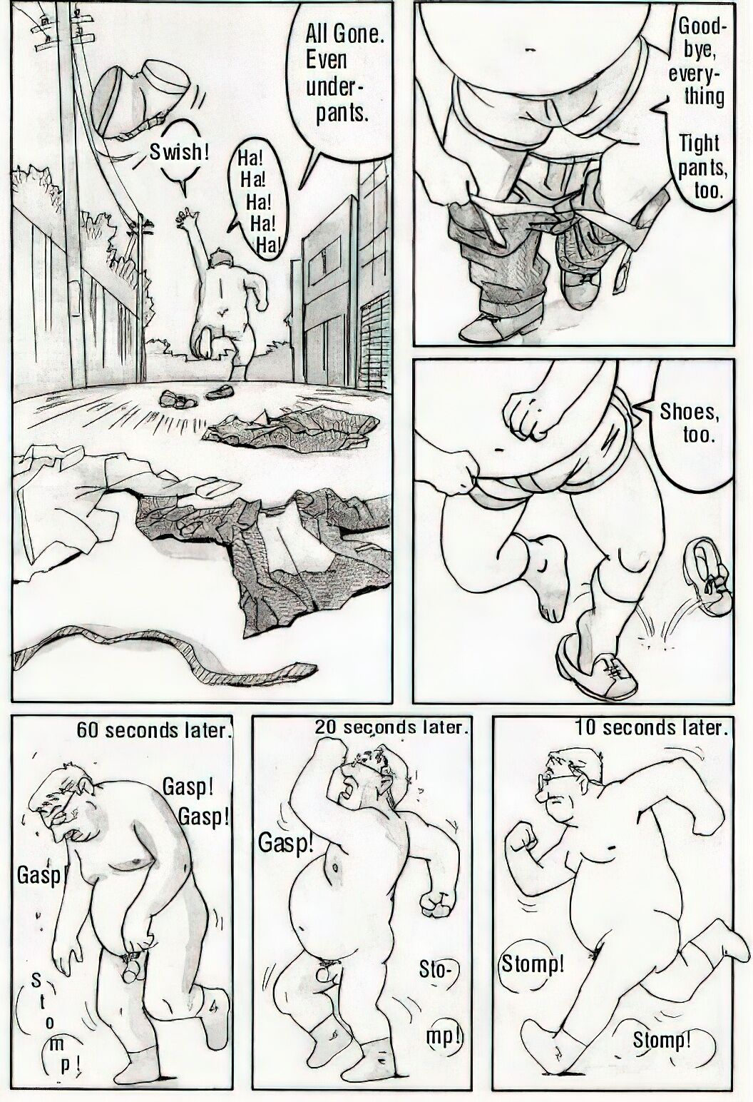 The middle-aged men comics - from Japanese magazine - Page 34