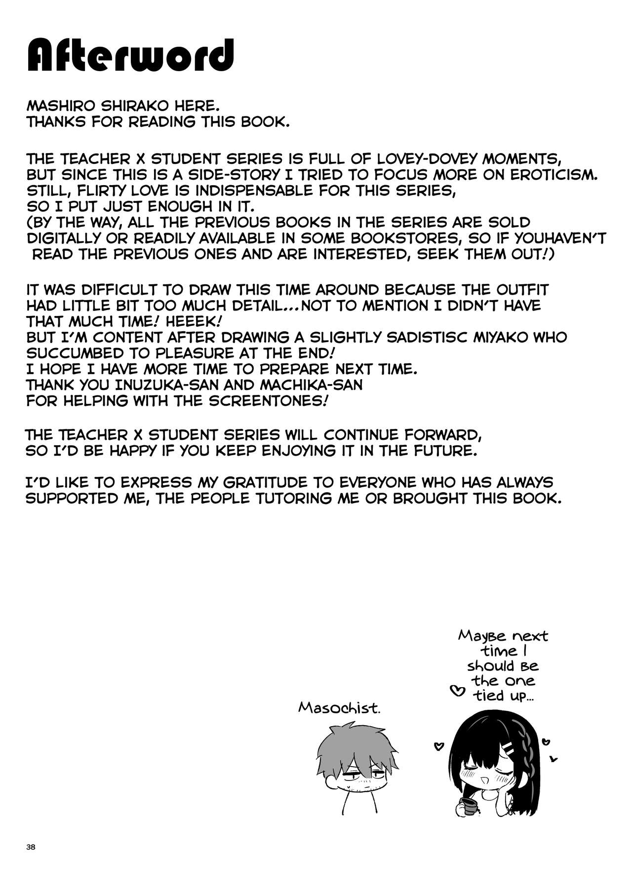Kyou wa Ijiwaru Suru Hi - Page 38