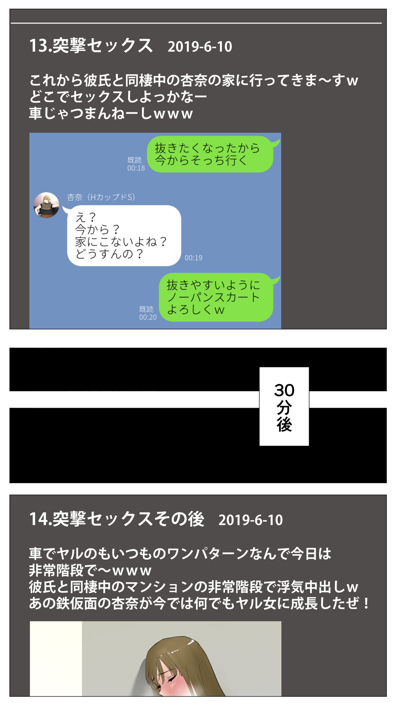 Taikendan Kokuhaku "Sarashi Blog" - Page 182