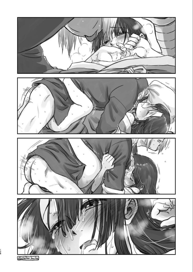 Noboru Tsukiyo no Kaigou, Futari de. - Page 126