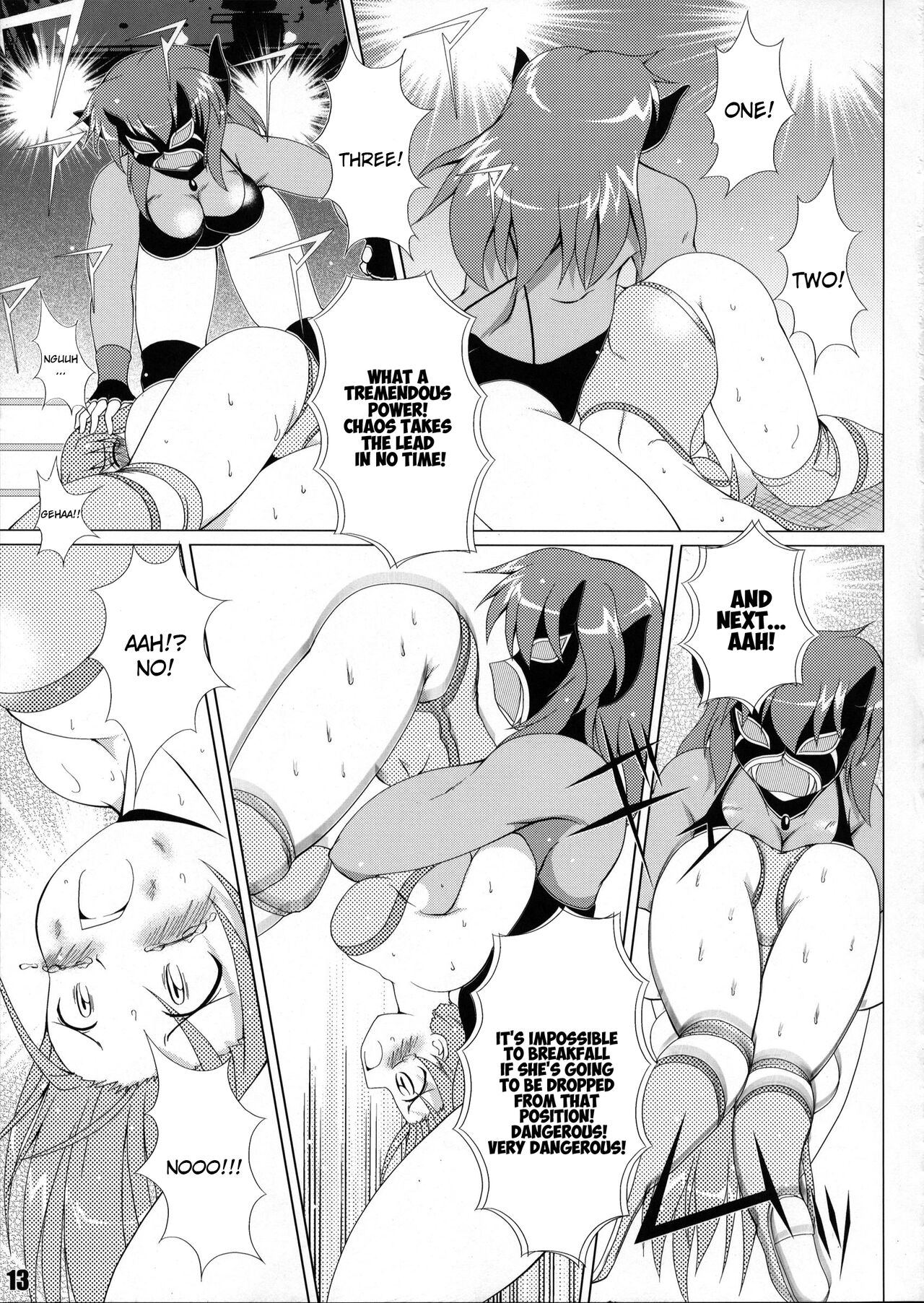 Mighty Yukiko vs Dark Star Chaos (FALLIN' ANGELS4 - Page 9
