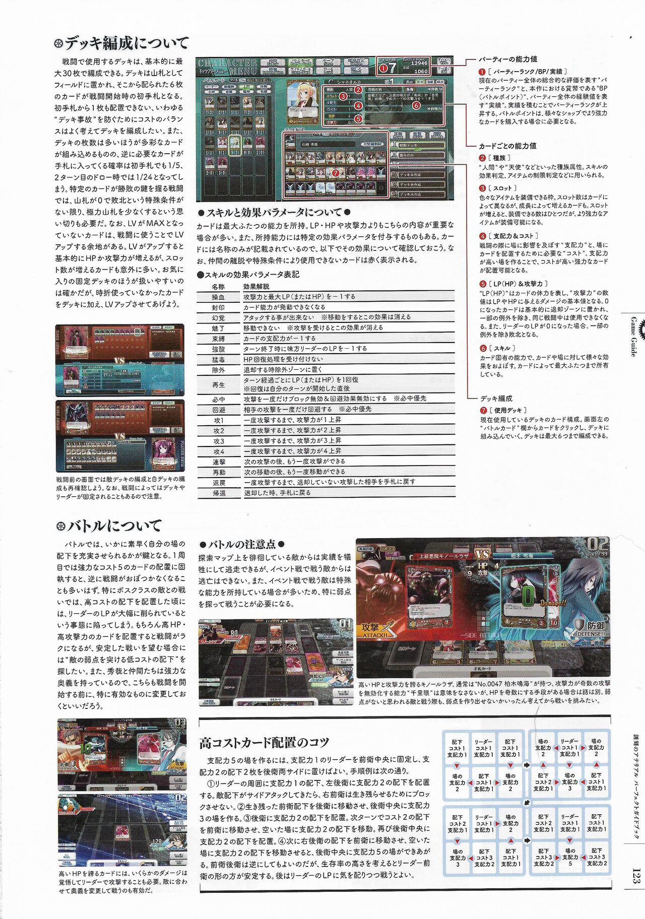 Soukoku no Arterial Perfect Guidebook - Page 126