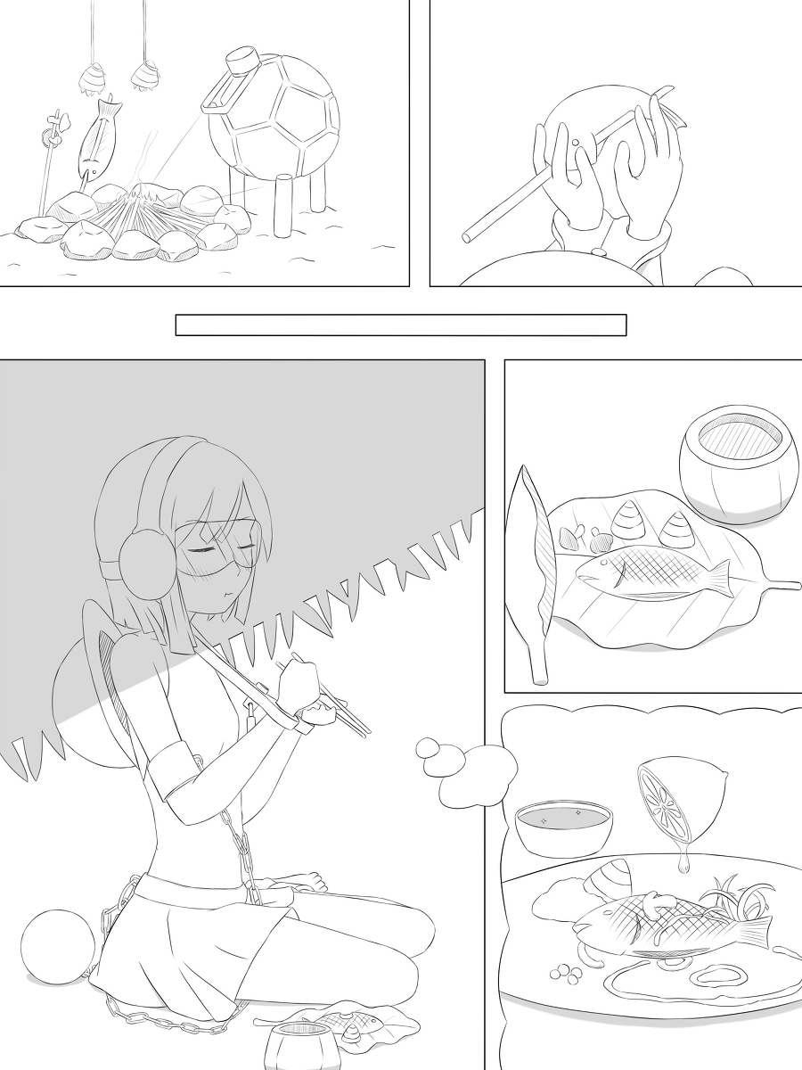 Selfbondage challage Survive in island 1-4 - Page 47