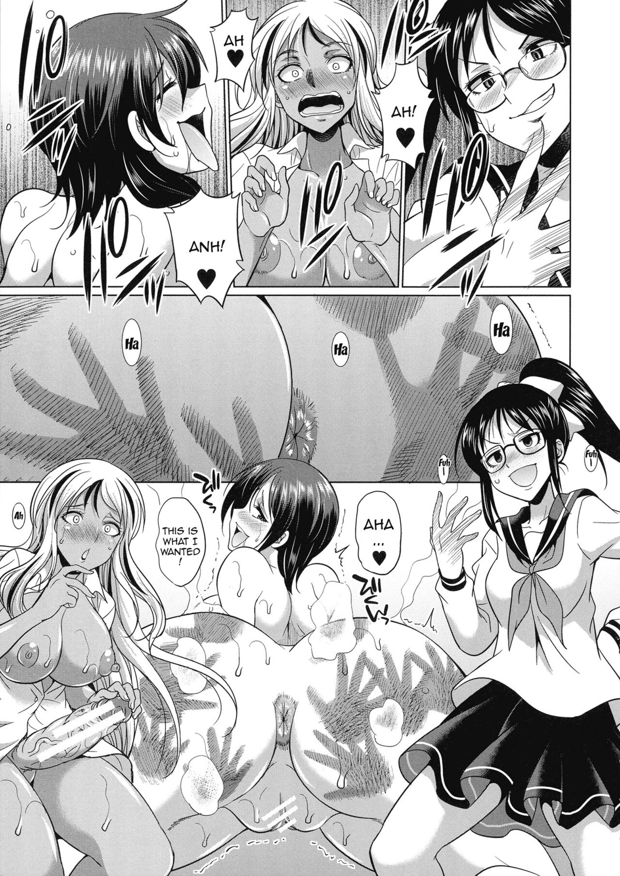 Futanari Gal VS Bitch Shimai - Page 84