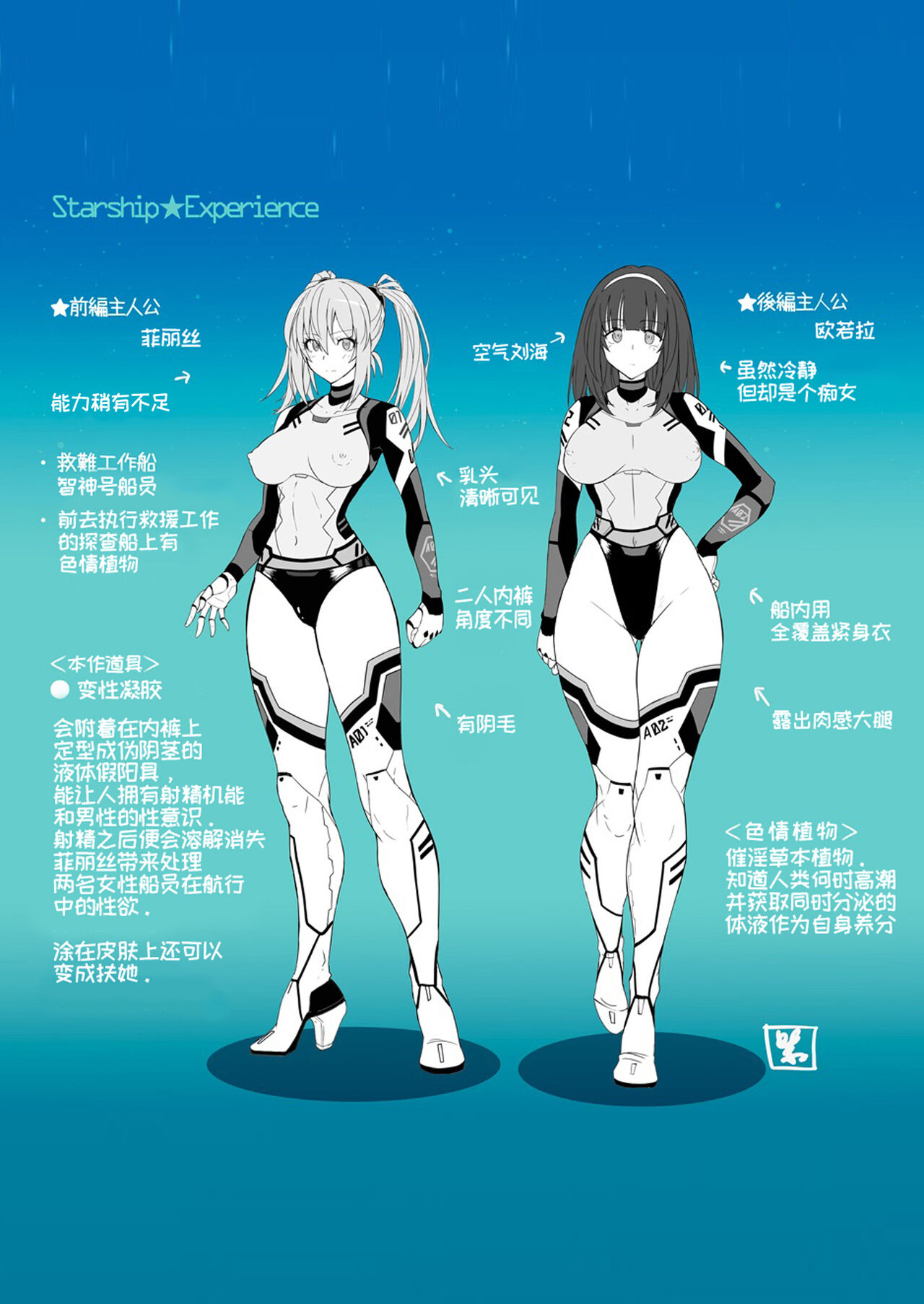 Starships Experience Complete [Chinese] | 宇宙飞船体验号 前篇+后篇【飞天恶女希尔达·博格恶意汉化】 - Page 20