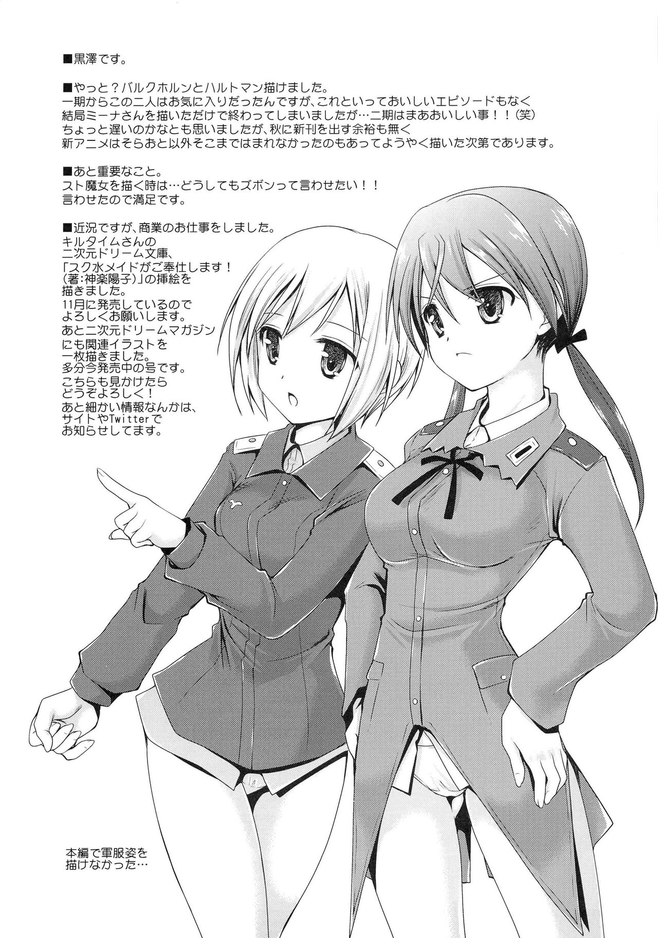 Hartmann to Barkhorn no Yoru | 哈特曼与巴克霍隆之夜 - Page 24
