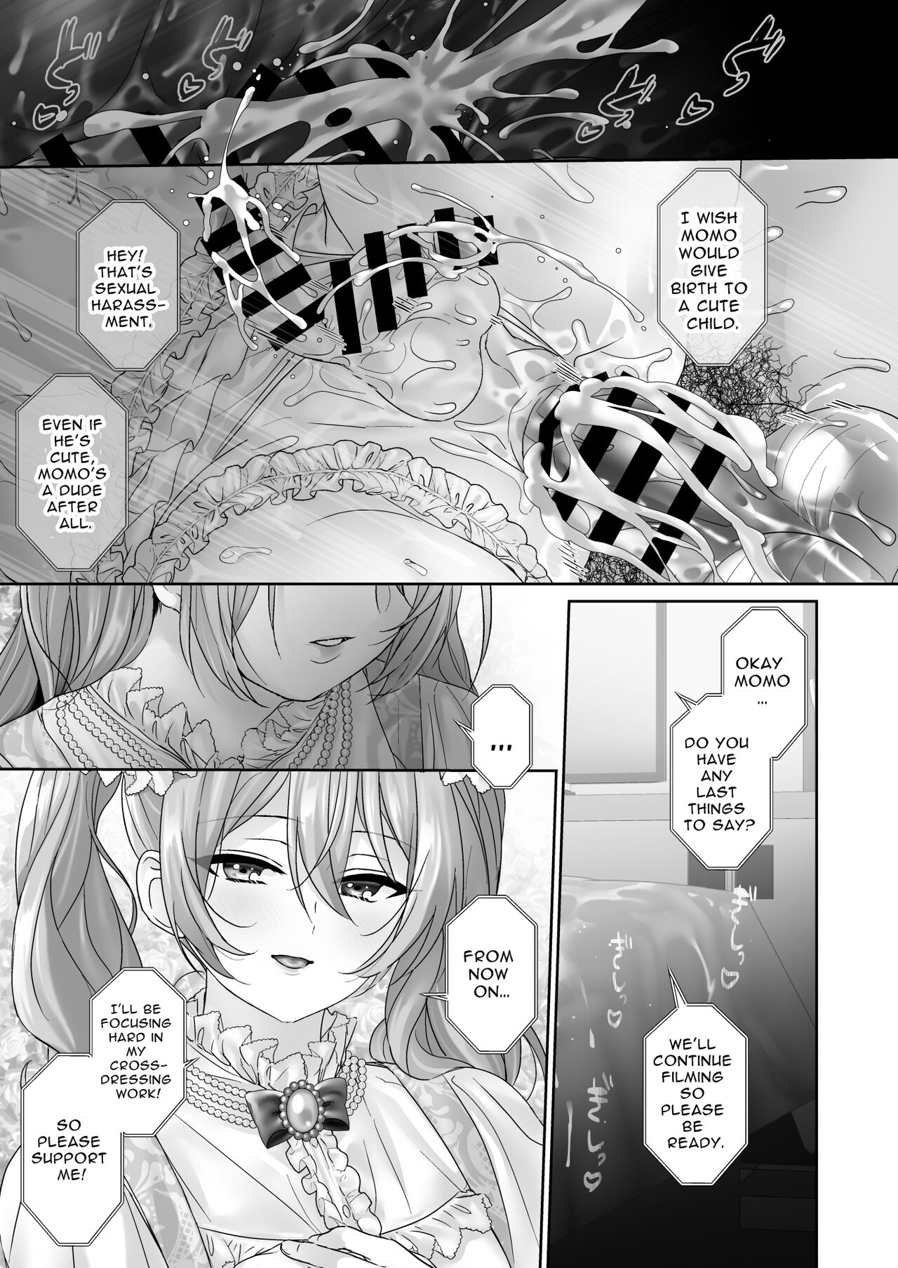 Josou Model wa Mesu Ochi shitenai | The Crossdressing Model Remains Unspoiled - Page 23