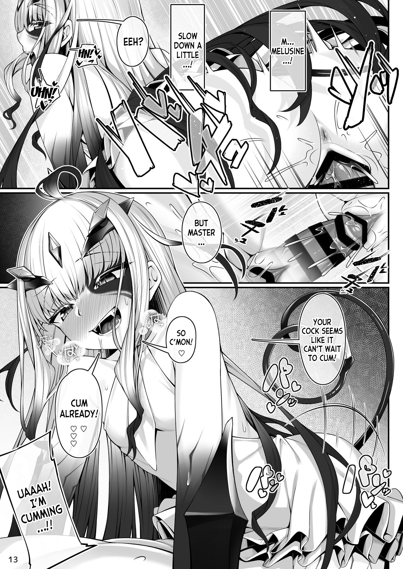 Melusine to Motto Motto Iroiro Ecchi Hon - Page 12