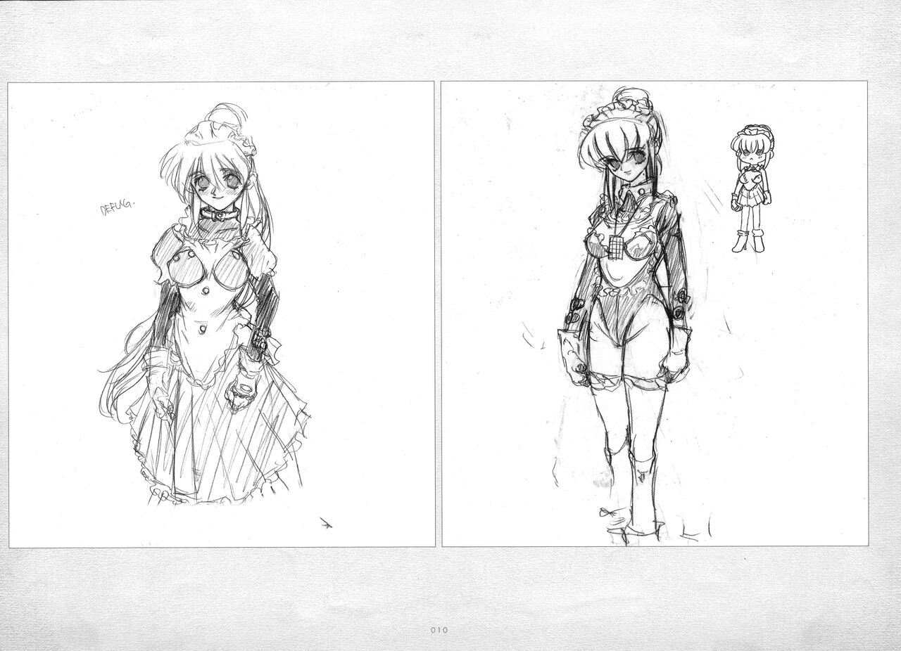 ALICESOFT ORION SCRIBBLES with CROQUIS ULTIMATE EDITION VOL.3 織音計画特別版  ラフ画集 - Page 11