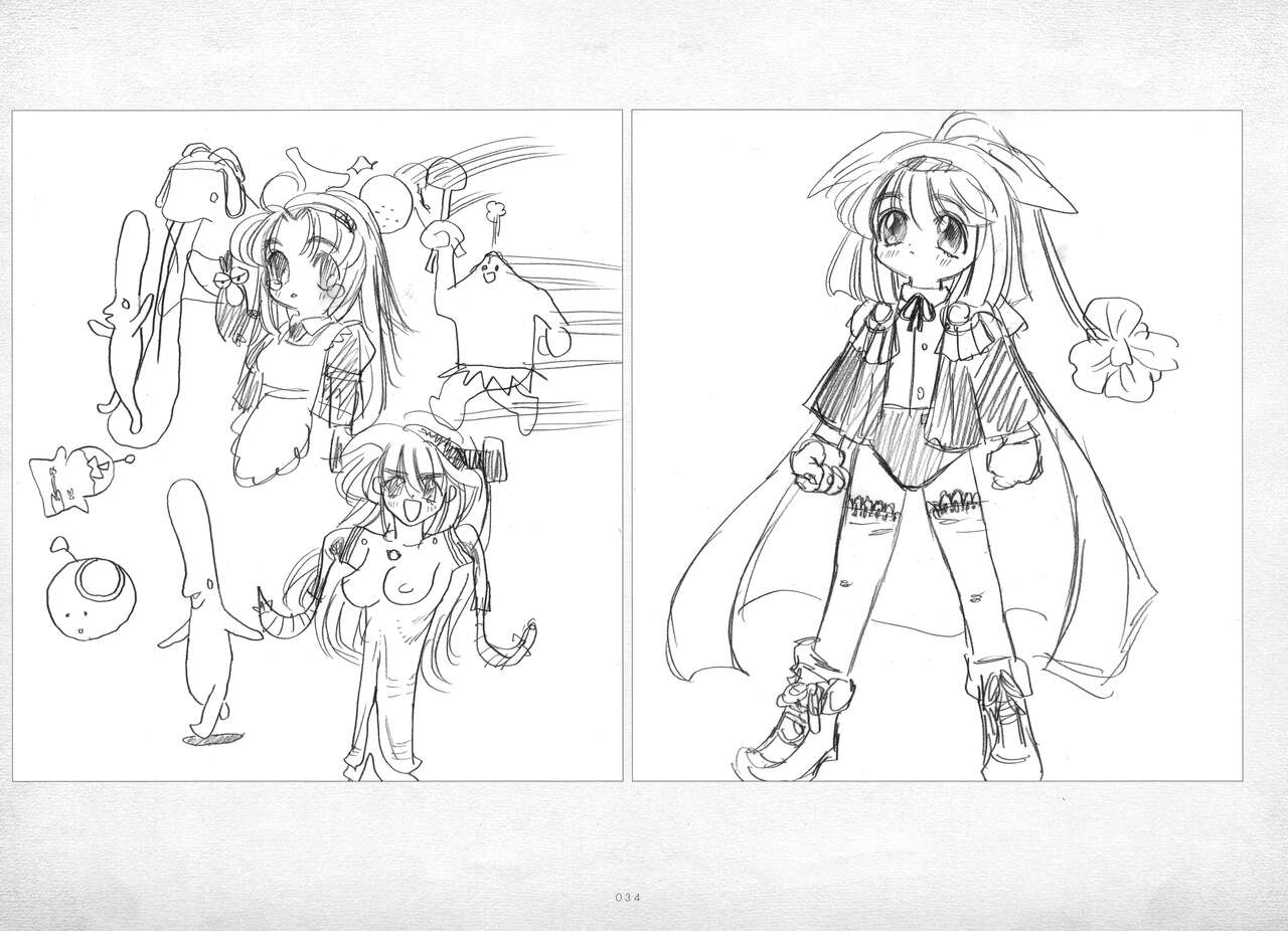 ALICESOFT ORION SCRIBBLES with CROQUIS ULTIMATE EDITION VOL.3 織音計画特別版  ラフ画集 - Page 35