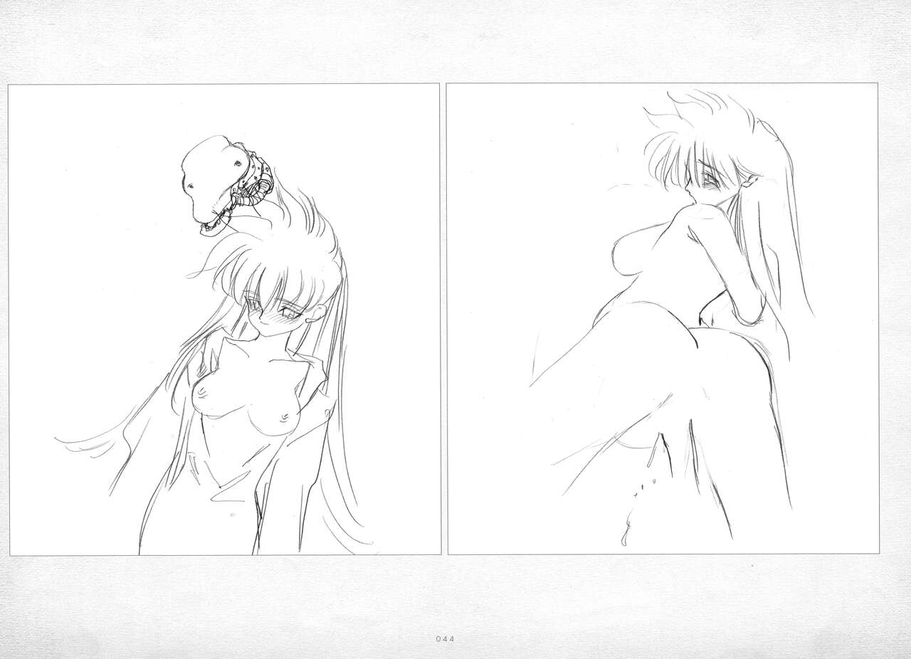 ALICESOFT ORION SCRIBBLES with CROQUIS ULTIMATE EDITION VOL.3 織音計画特別版  ラフ画集 - Page 45