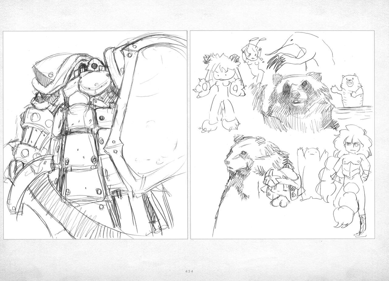 ALICESOFT ORION SCRIBBLES with CROQUIS ULTIMATE EDITION VOL.3 織音計画特別版  ラフ画集 - Page 455