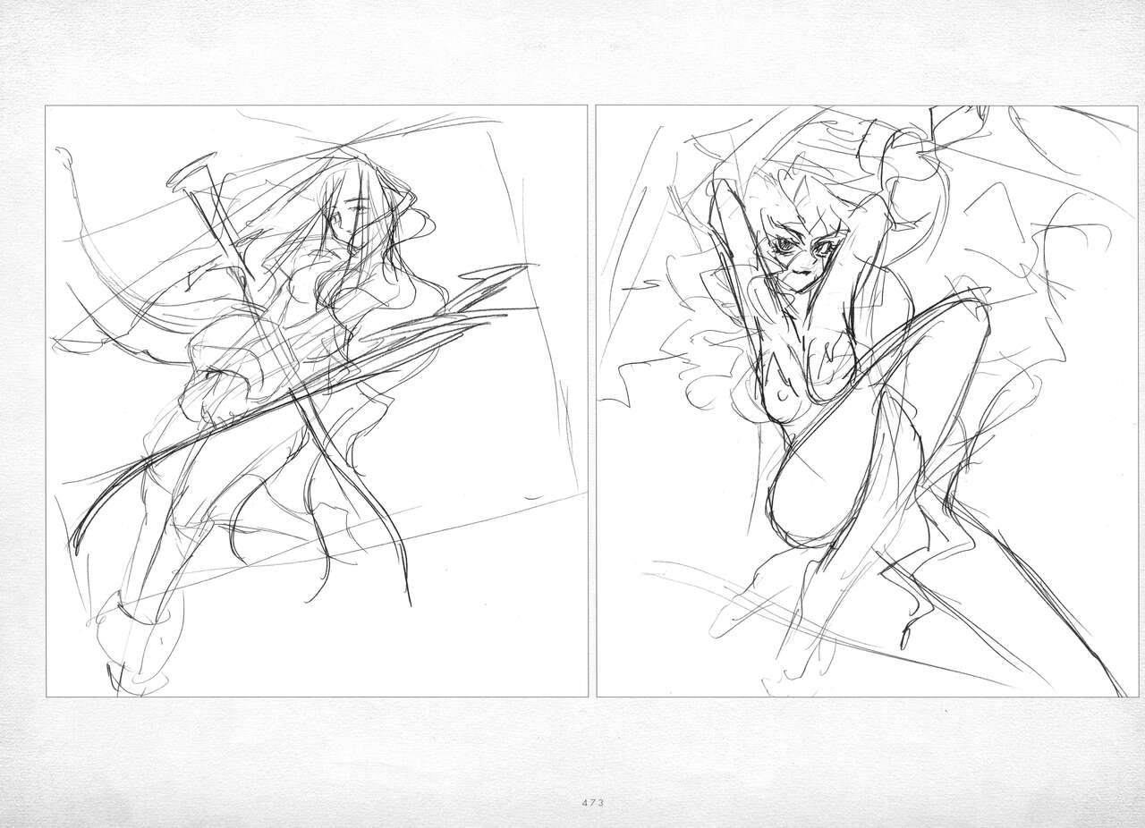 ALICESOFT ORION SCRIBBLES with CROQUIS ULTIMATE EDITION VOL.3 織音計画特別版  ラフ画集 - Page 474