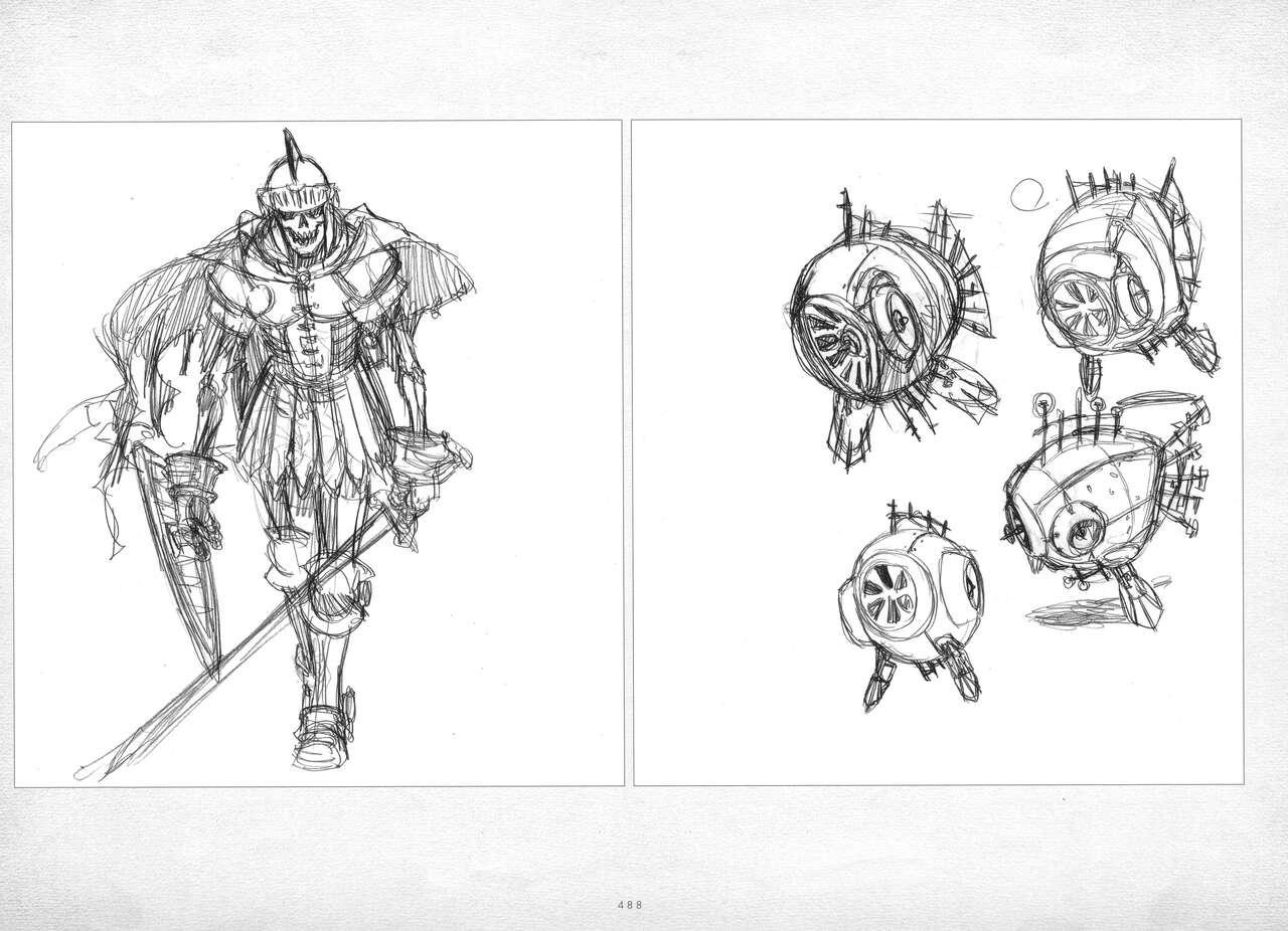 ALICESOFT ORION SCRIBBLES with CROQUIS ULTIMATE EDITION VOL.3 織音計画特別版  ラフ画集 - Page 489