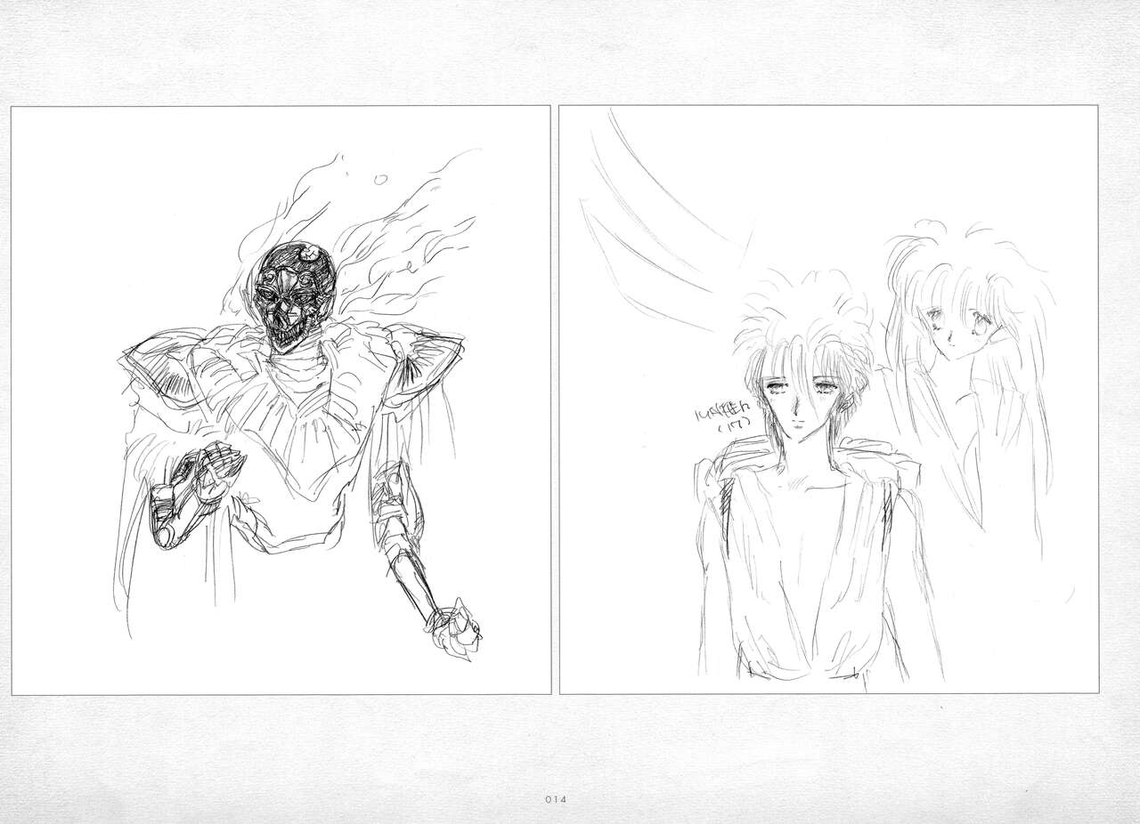 ALICESOFT ORION SCRIBBLES with CROQUIS ULTIMATE EDITION VOL.1 織音計画特別版  ラフ画集 - Page 15