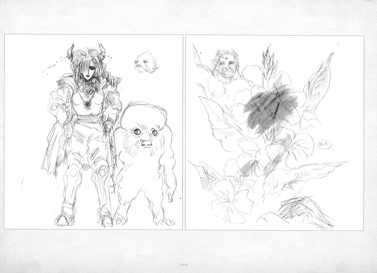 ALICESOFT ORION SCRIBBLES with CROQUIS ULTIMATE EDITION VOL.1 織音計画特別版  ラフ画集 - Page 45
