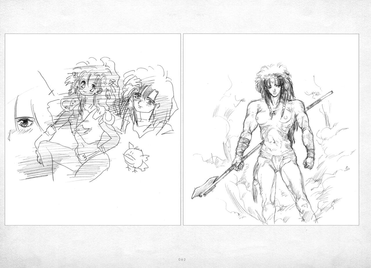 ALICESOFT ORION SCRIBBLES with CROQUIS ULTIMATE EDITION VOL.1 織音計画特別版  ラフ画集 - Page 63