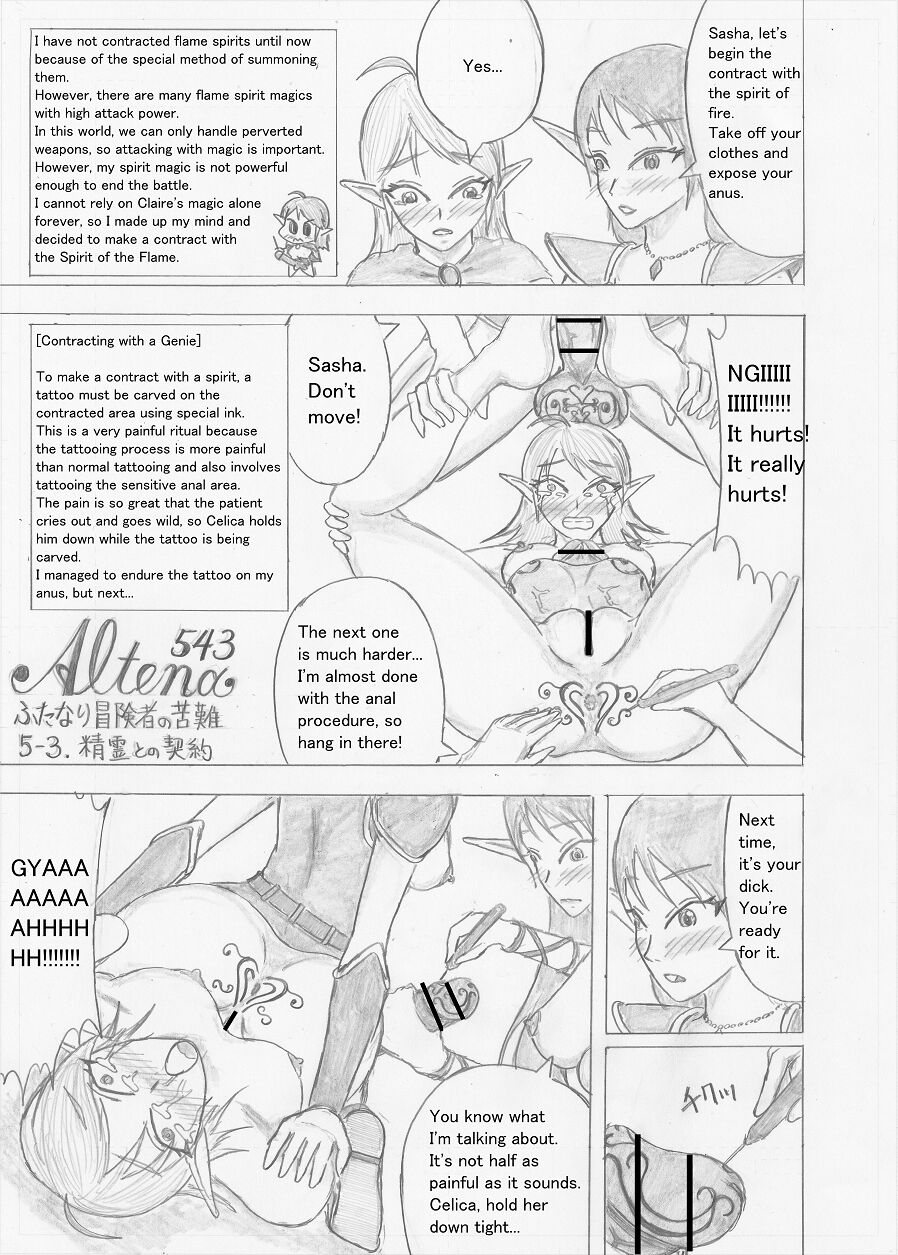 Futanari Boukensha no Kunan - Page 141