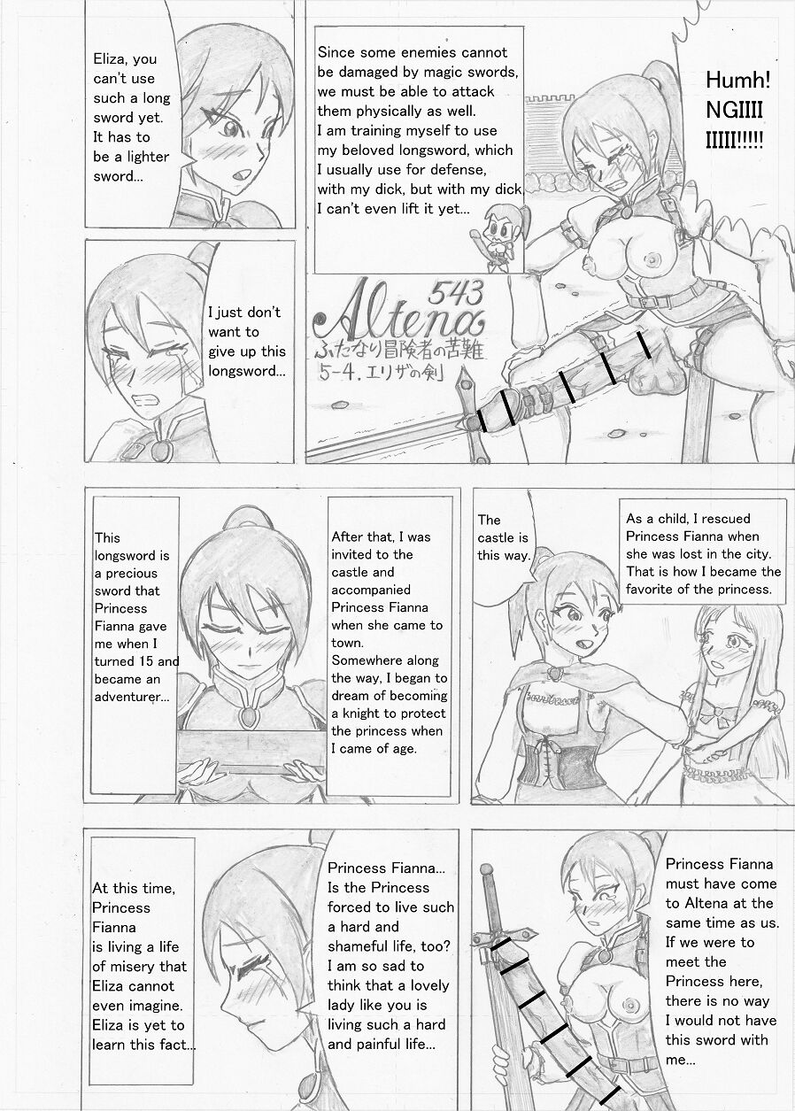 Futanari Boukensha no Kunan - Page 142