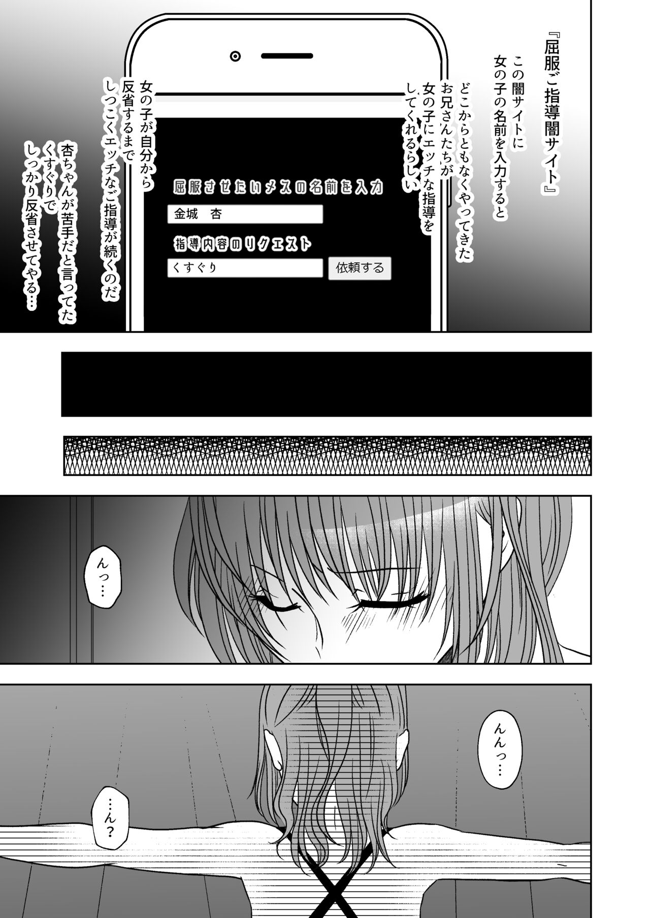 Kuppuku go shidou yami site ~ kekkon sagi onna no kusuguri seme - Page 6