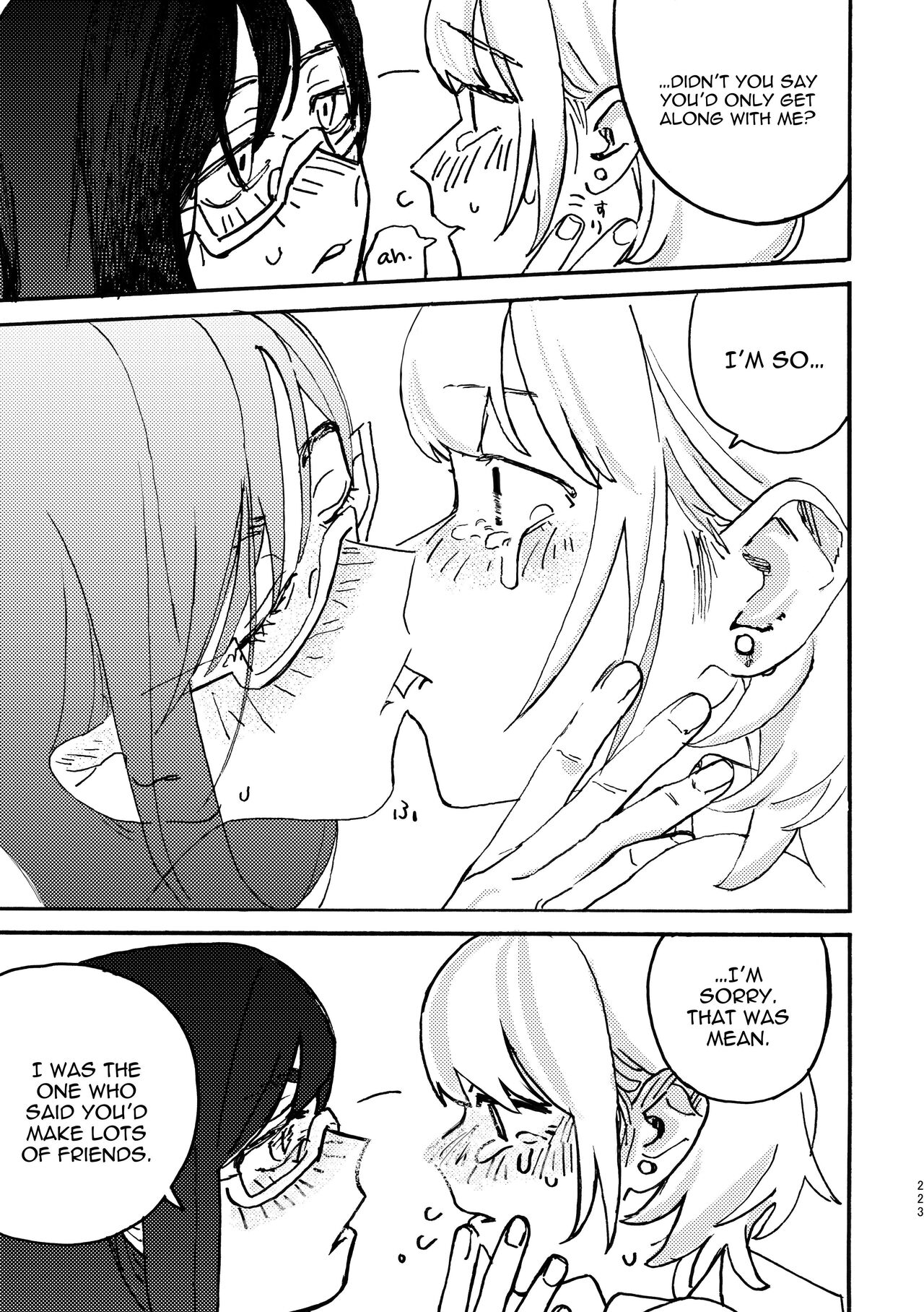 3P Yuri Ecchi Anthology - Page 224