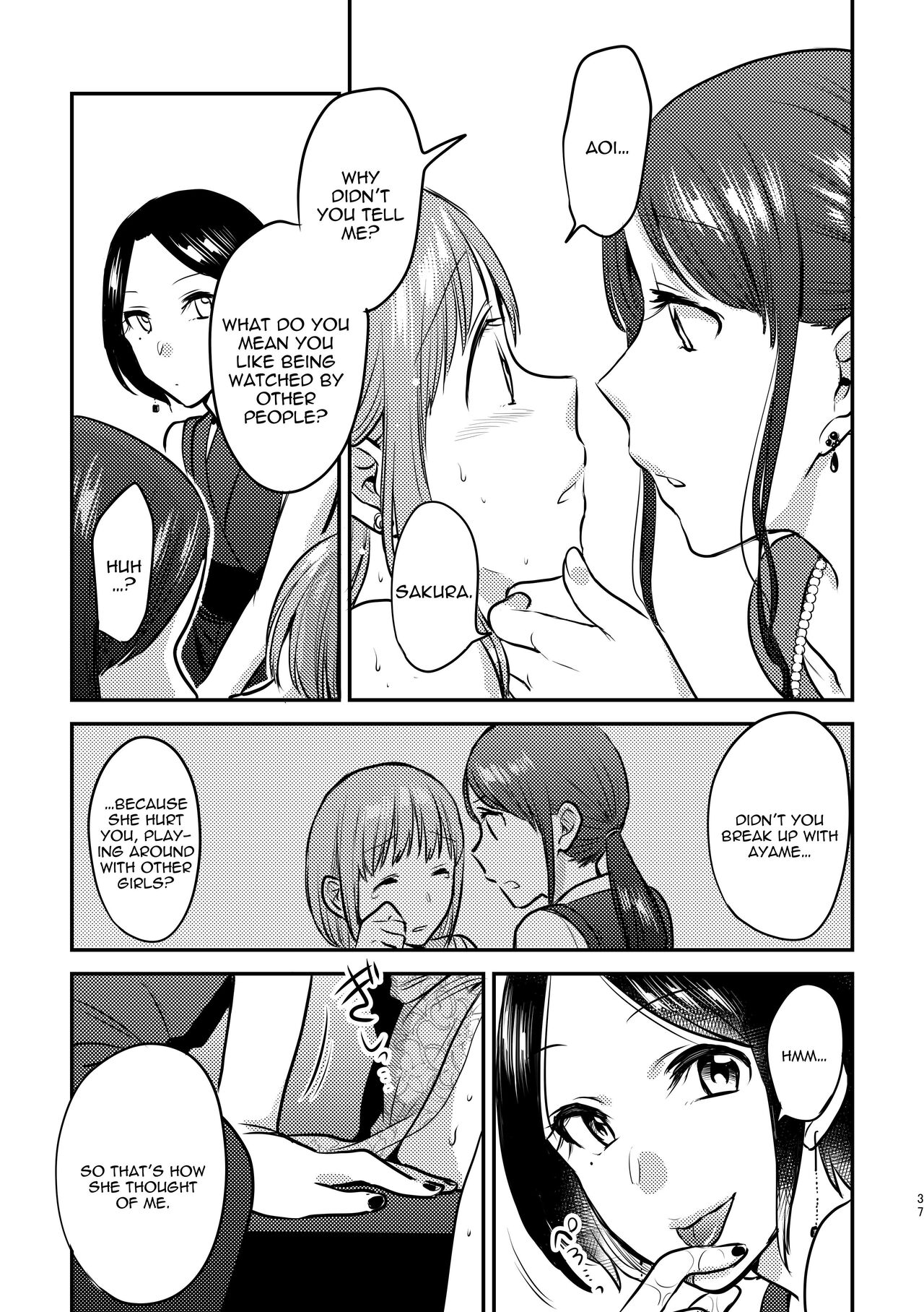 3P Yuri Ecchi Anthology - Page 38