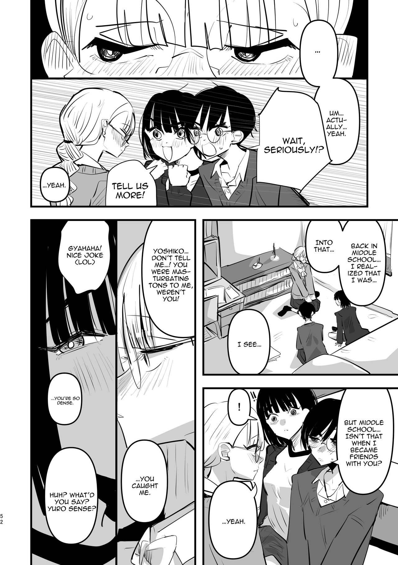 3P Yuri Ecchi Anthology - Page 53